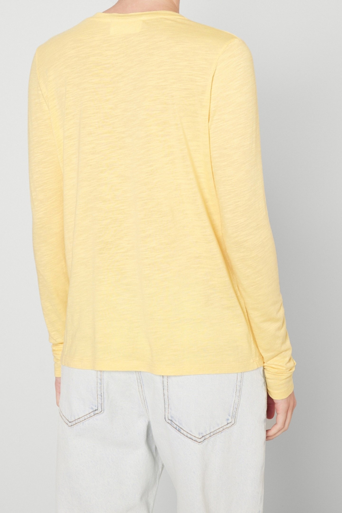 U-SHAPED NECK LONG-SLEEVED T-SHIRT 4