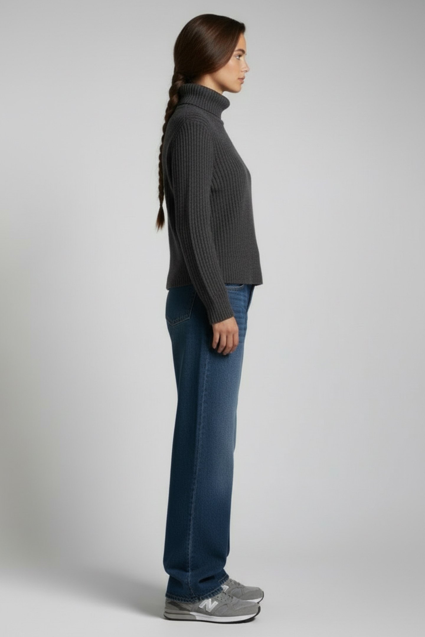 AVENALF KNIT DARK GREY MELANGE 3