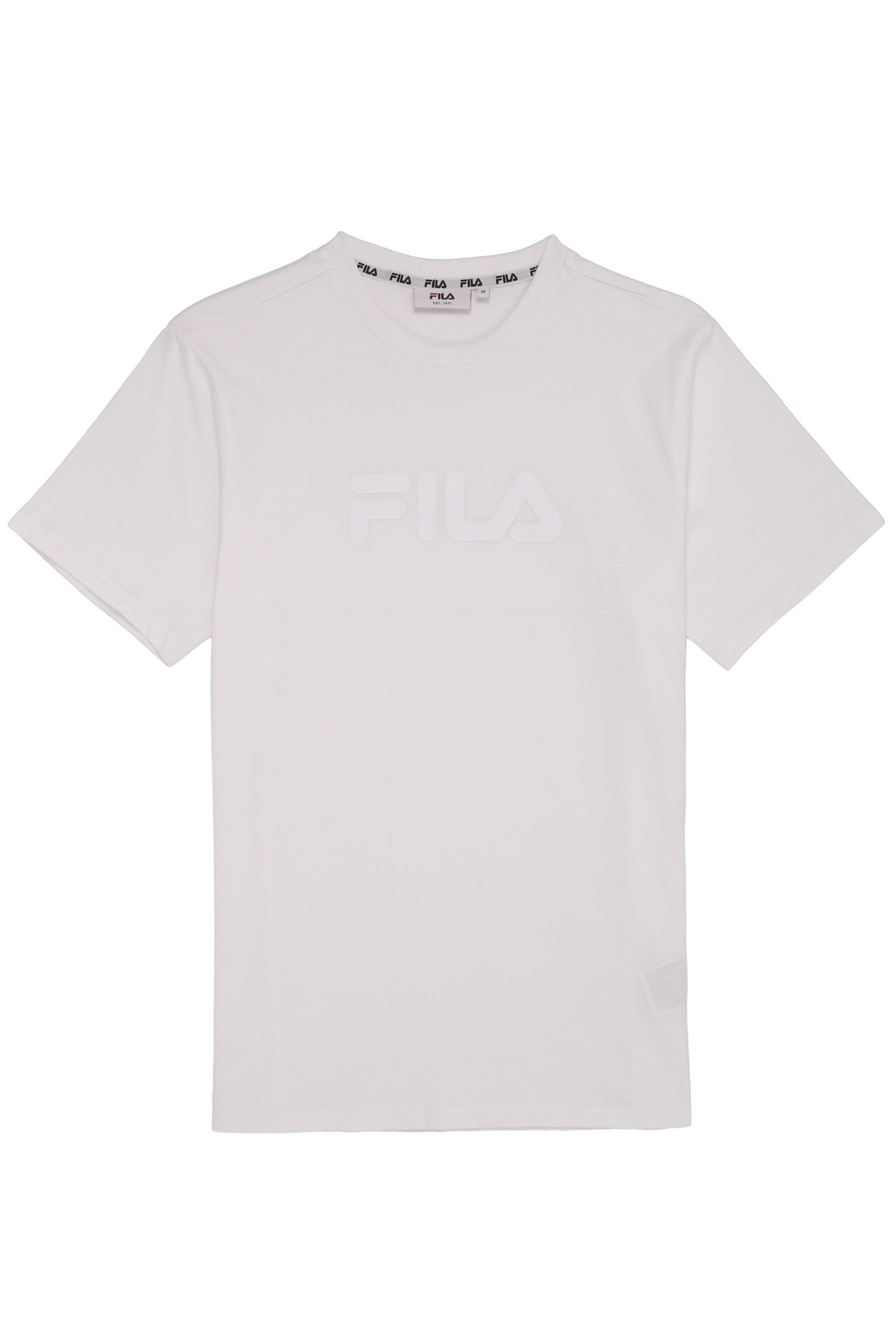 UNISEX ZULOS LOGO T-SHIRT BRIGHT WHITE 1