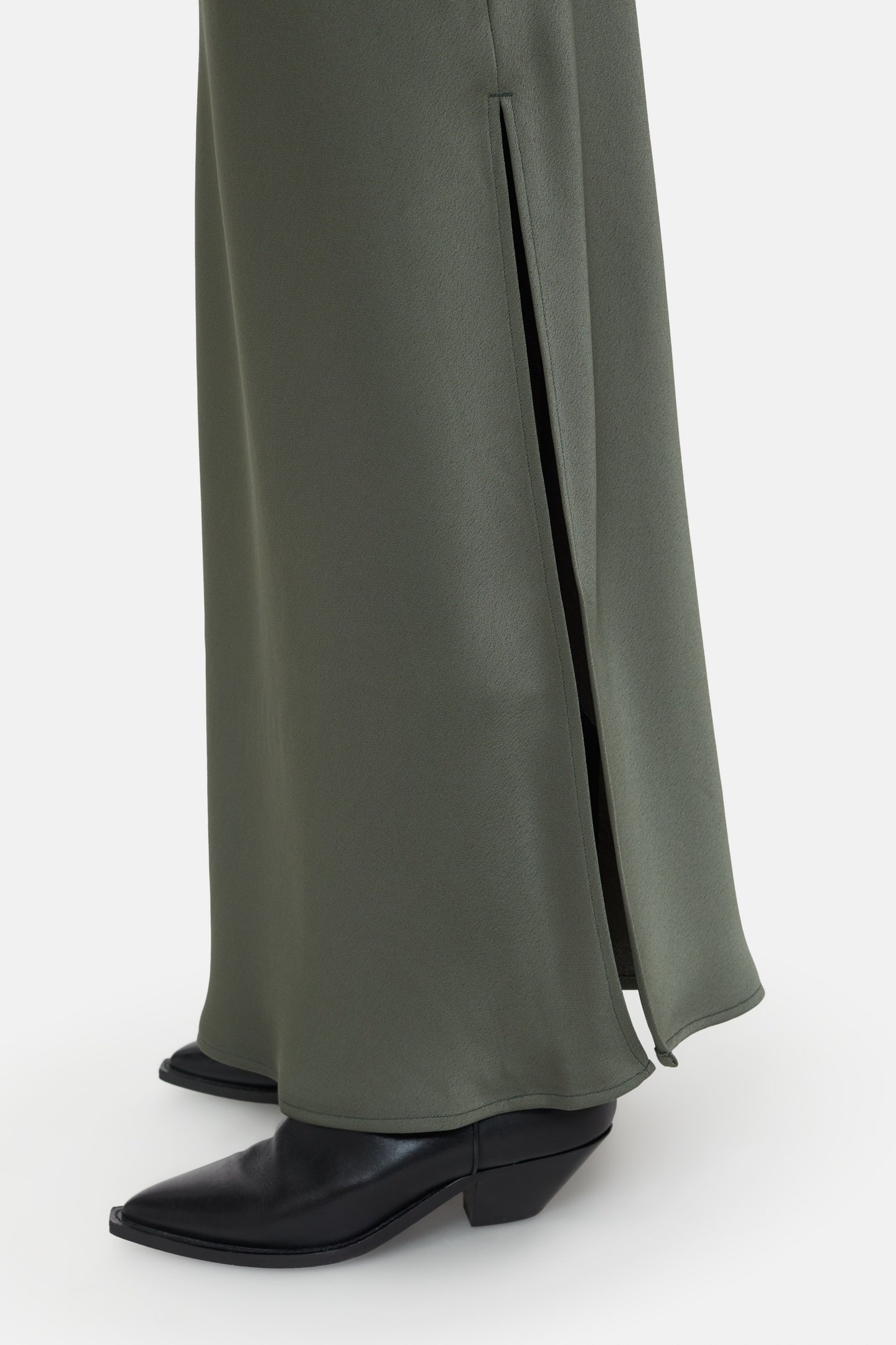 BIAS SKIRT GREEN WEED 8