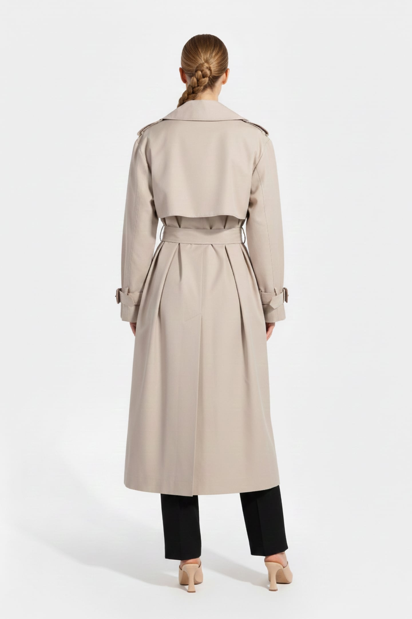 GUESS ECO AMIRA TRENCH LIGHT MINK 2