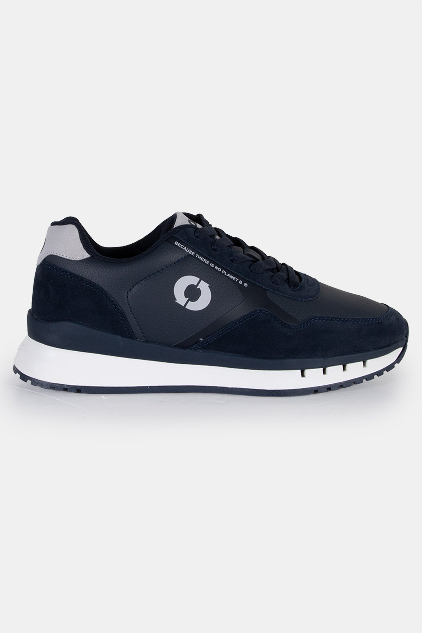 CERVINOALF LEATHER SNEAKERS DEEP NAVY 1