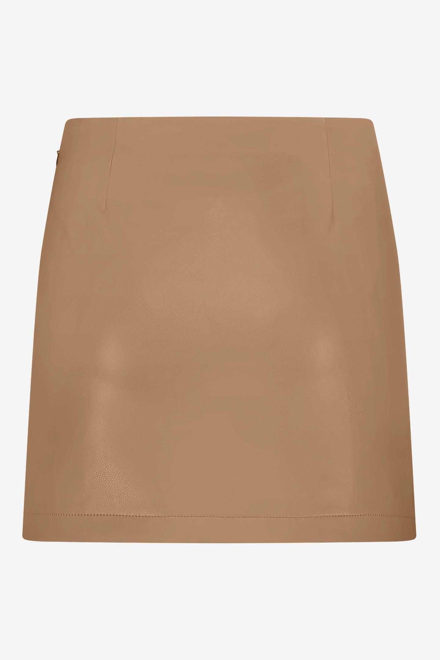 ILEVIO PU SKORT CARAMEL 2