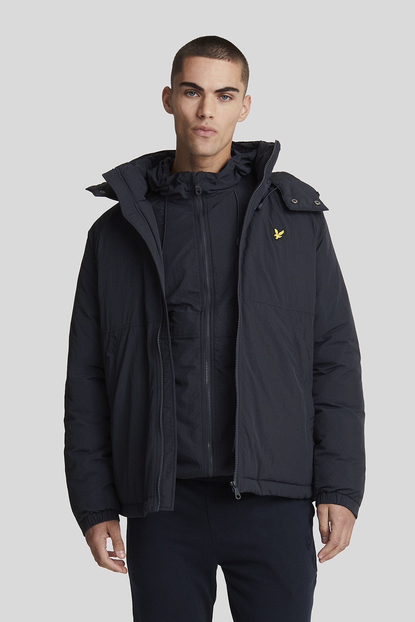 PADDED PUFFER JACKET DARK NAVY 2