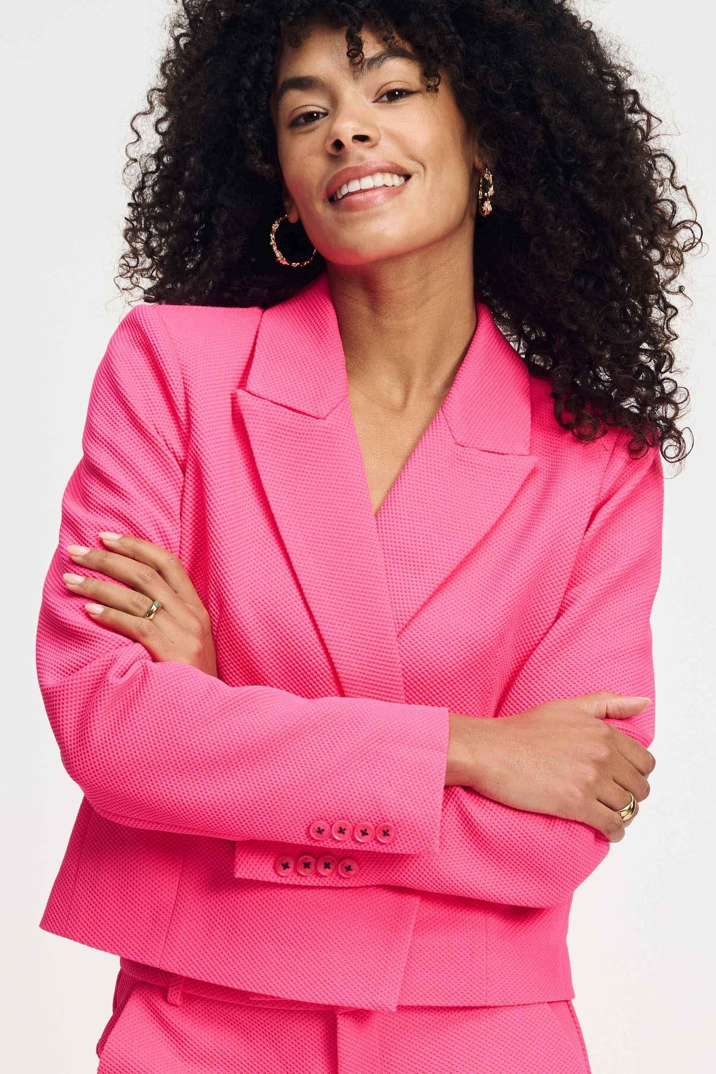 BLAZER SHORT VIBRANT PINK 5