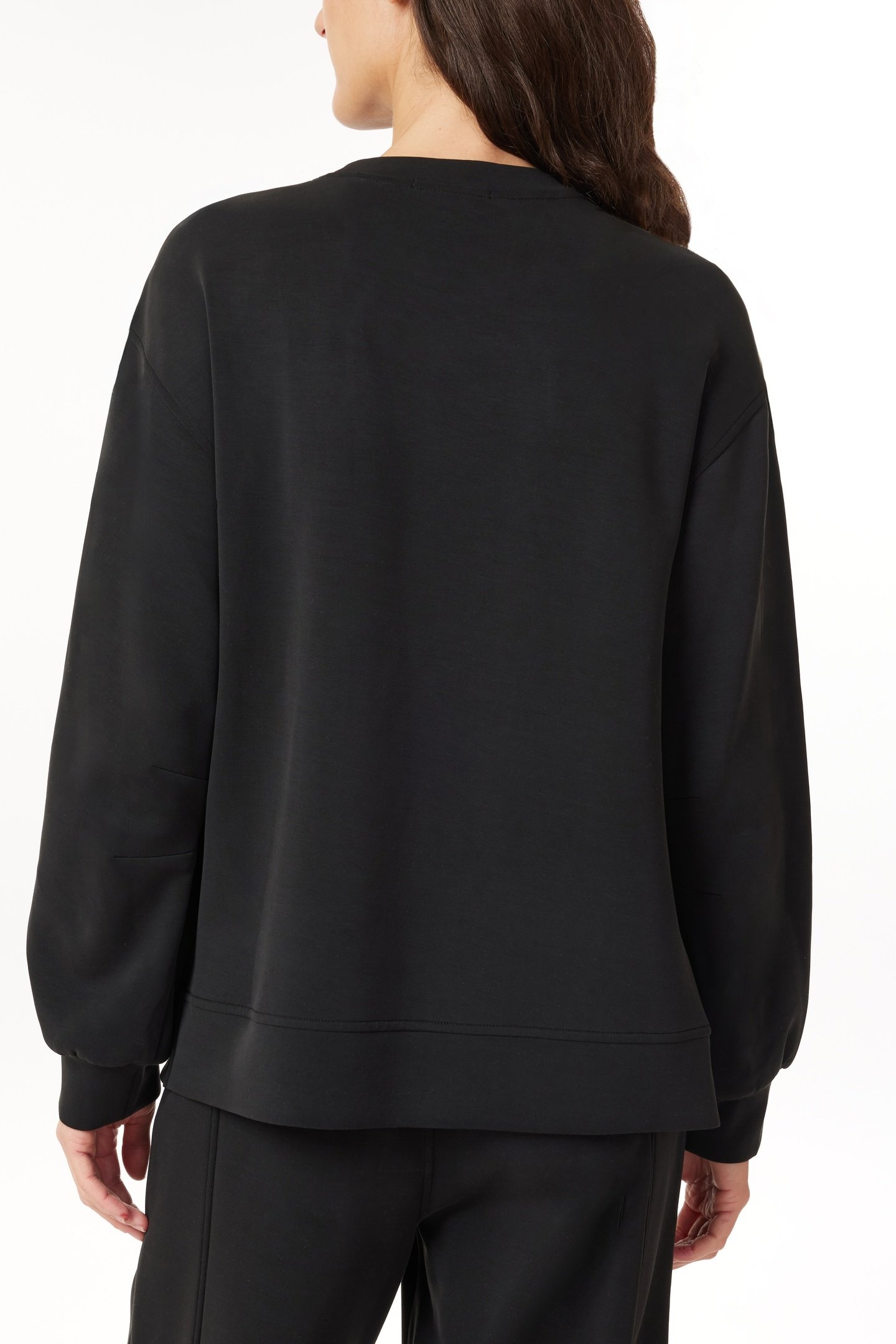 CREW NECK PULLOVER BLACK 4