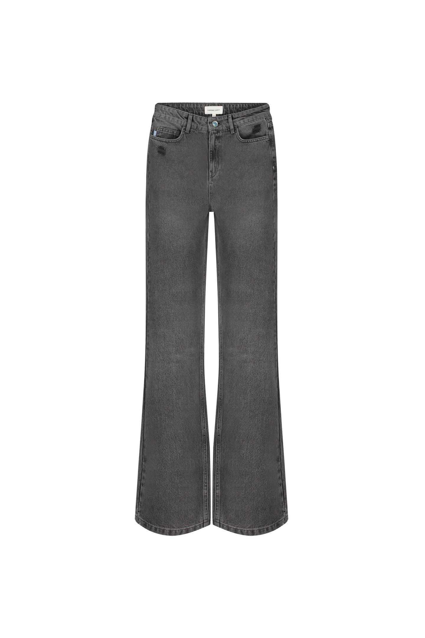 LOLA STRAIGHT JEANS WASHED DARK GREY 4