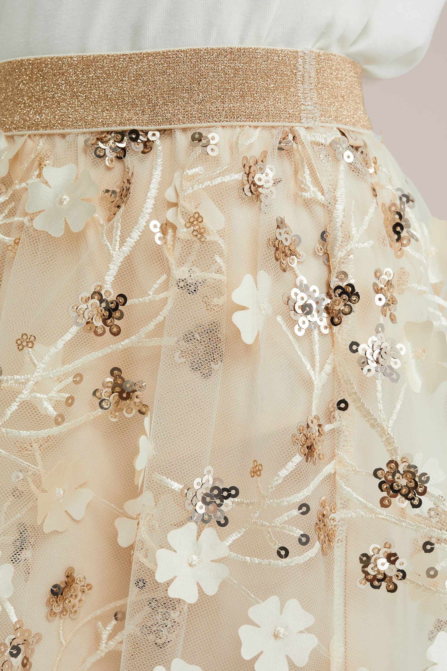 SKIRT MINI LENGTH BEIGE 5