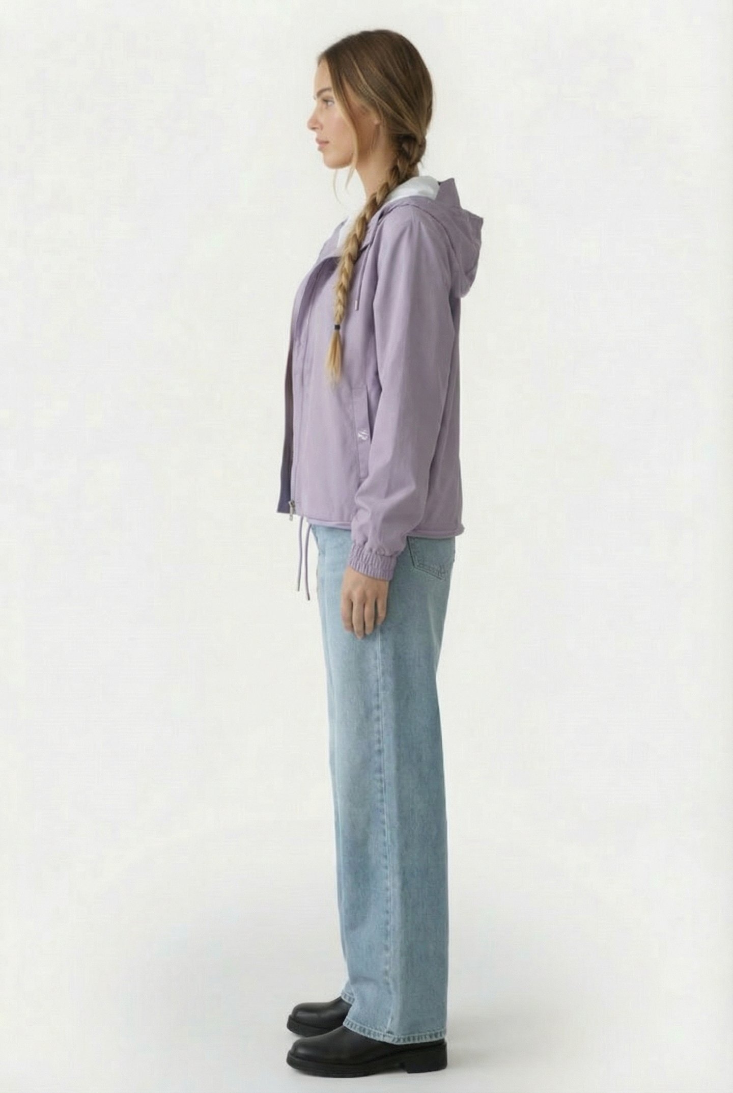 STRING W JACKET W3 DUSTY PURPLE UNISEX 4