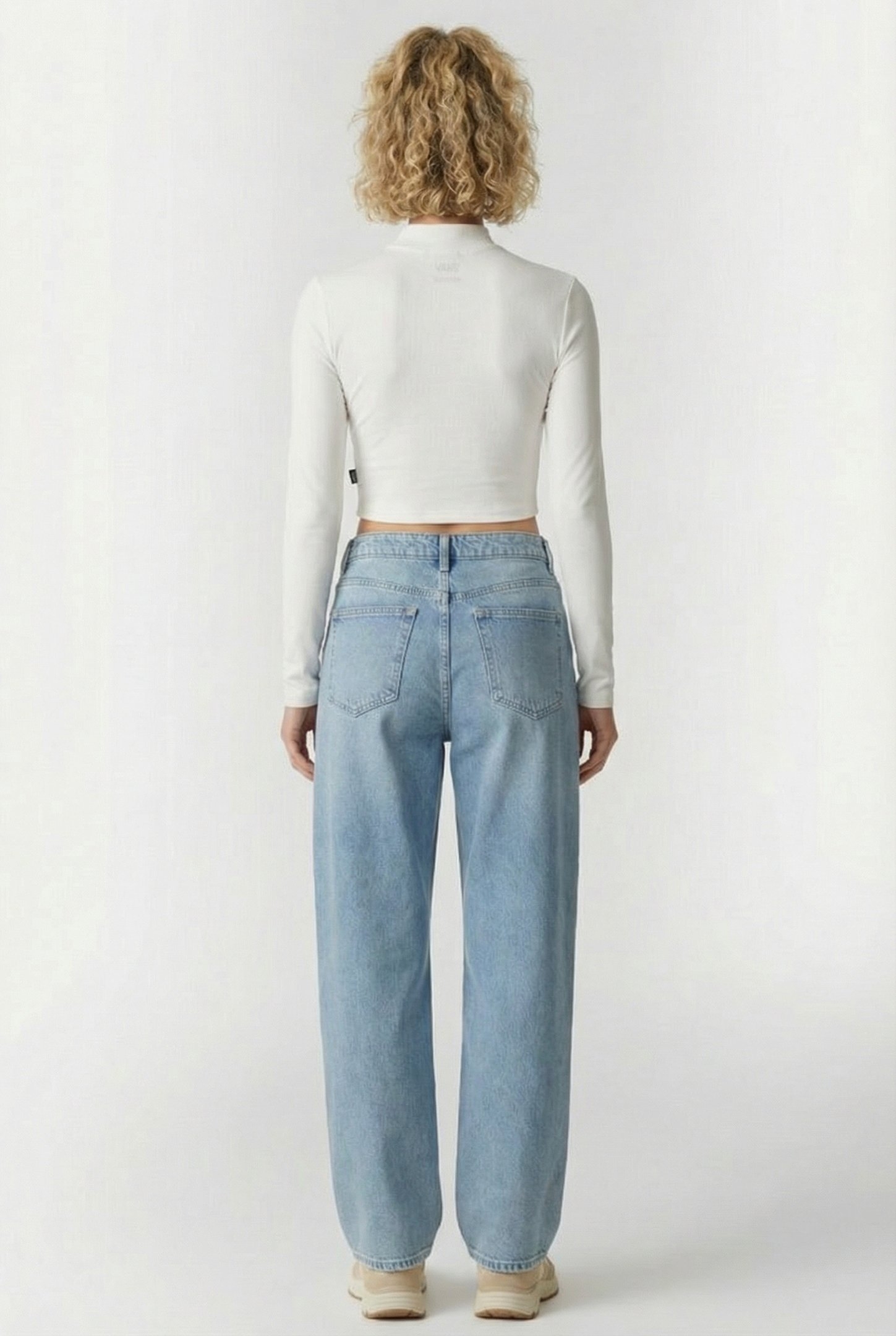 MINI MOCK NECK LS PROGRAM MARSHMALLOW 2