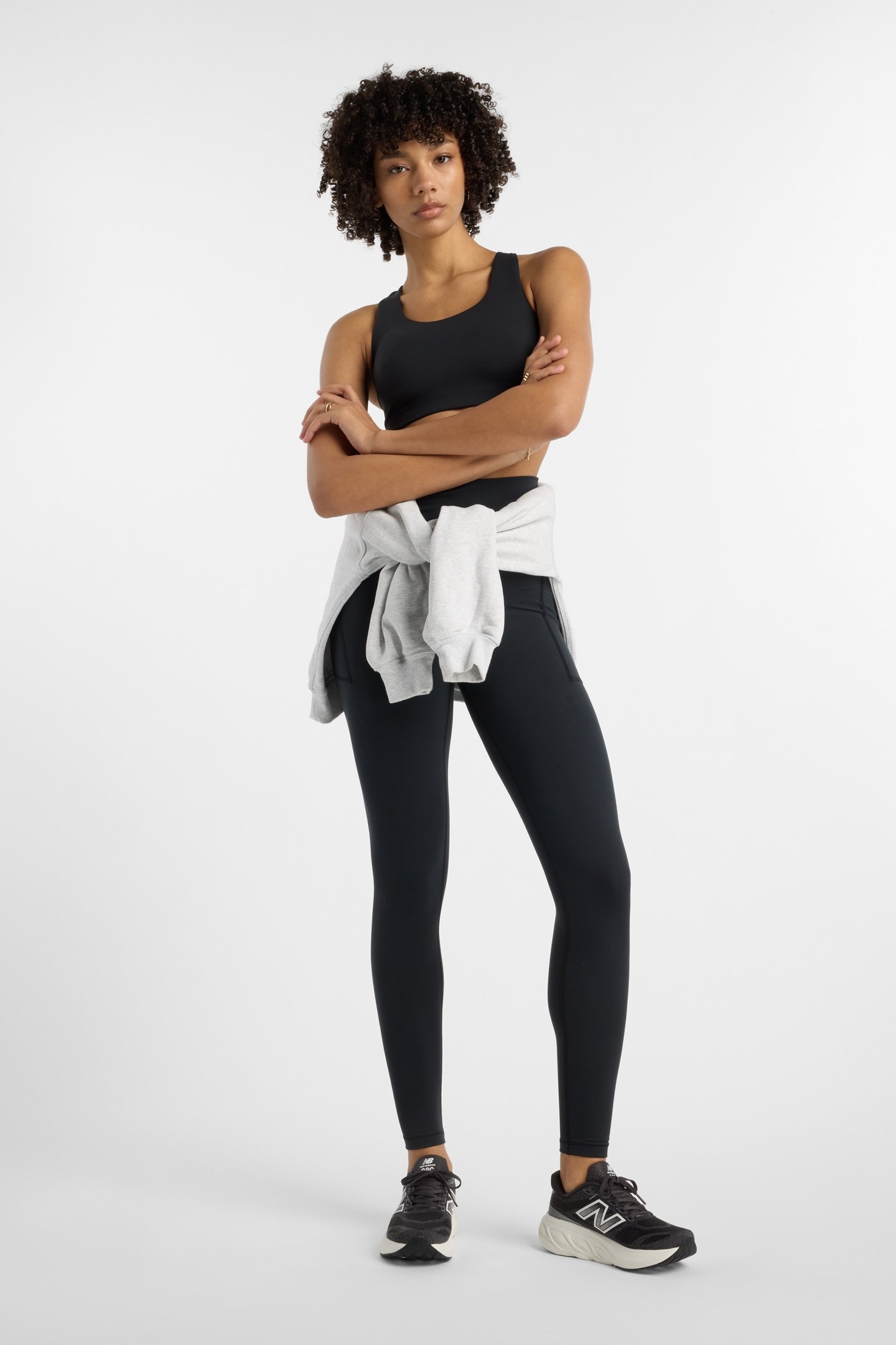 HARMONY POCKET HIGH RISE LEGGING BLACK (BK) 1