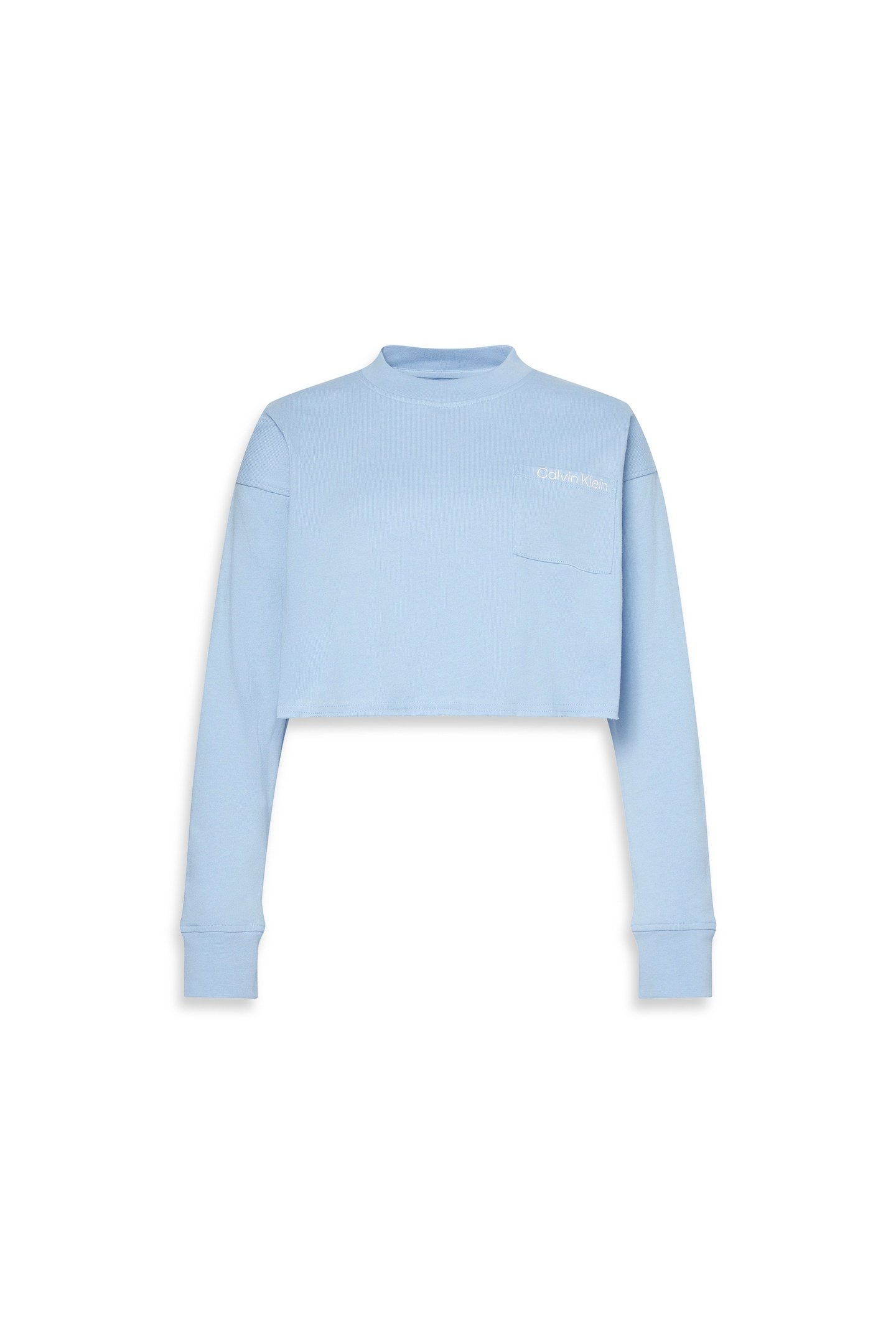 LOGO JERSEY LS CROP FROZEN FJORD 4