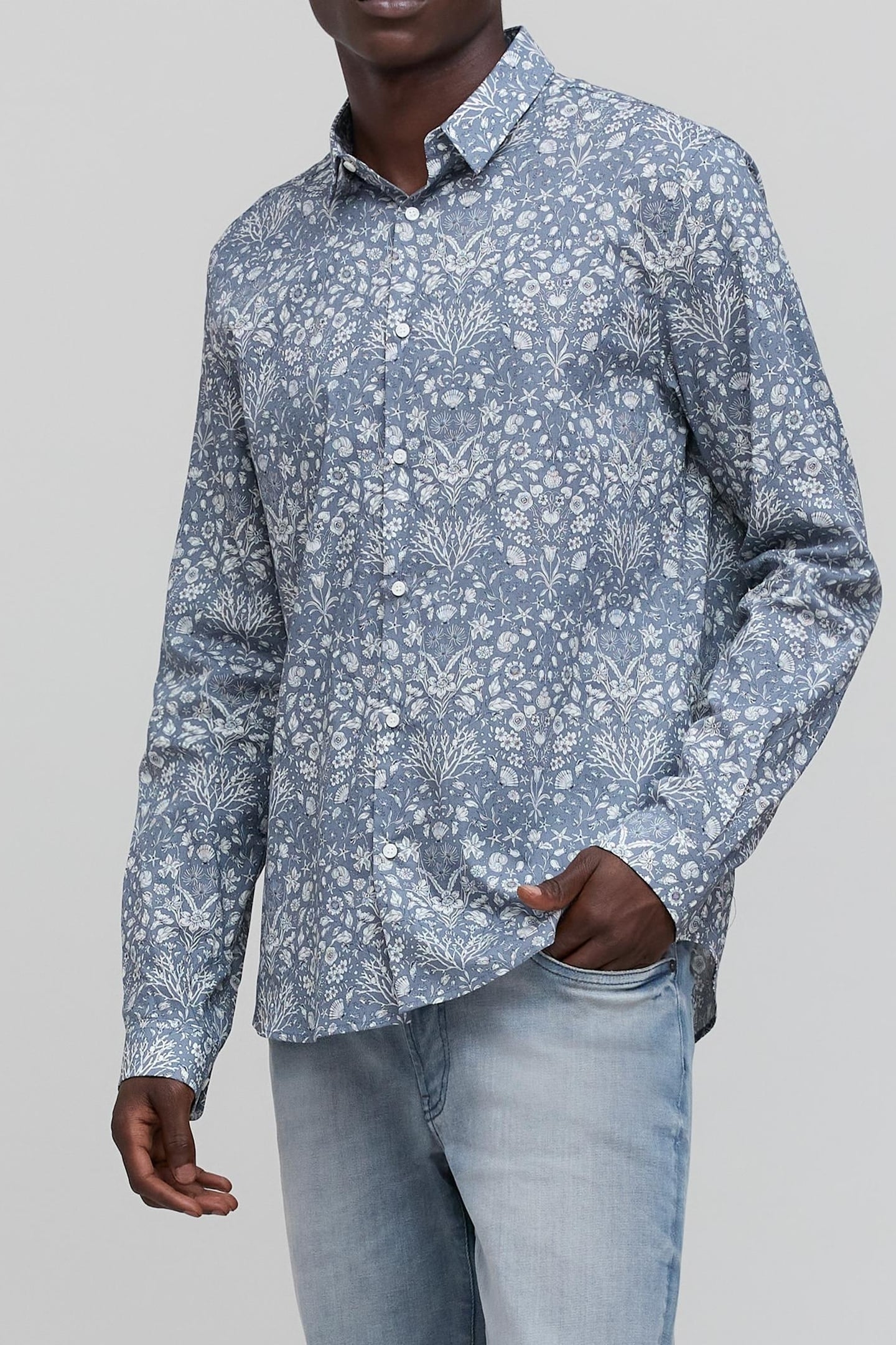 STORM SHELL LIBERTY FABRIC SLIM SHIRT 3