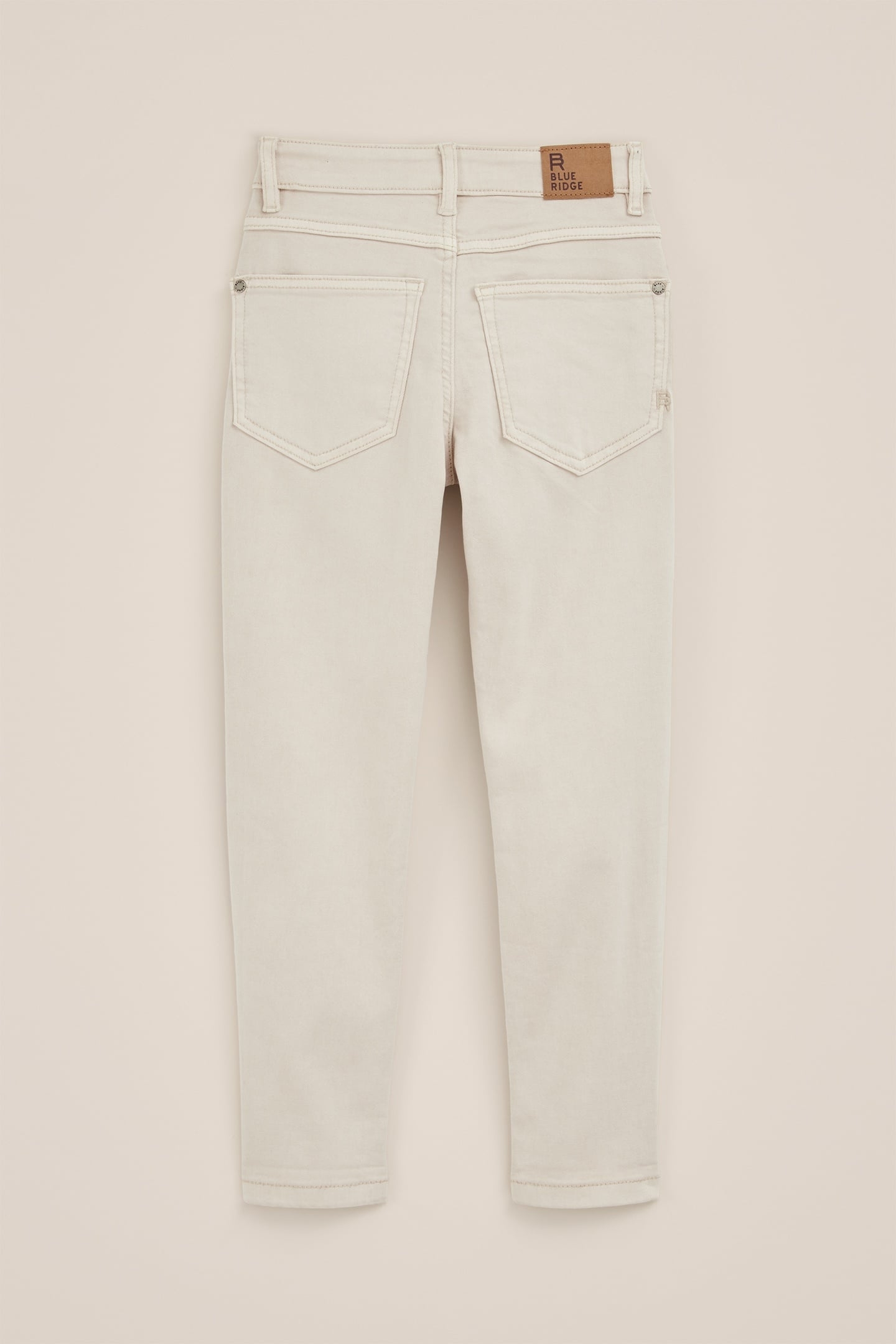 5-POCKET MID WAIST BEIGE 7