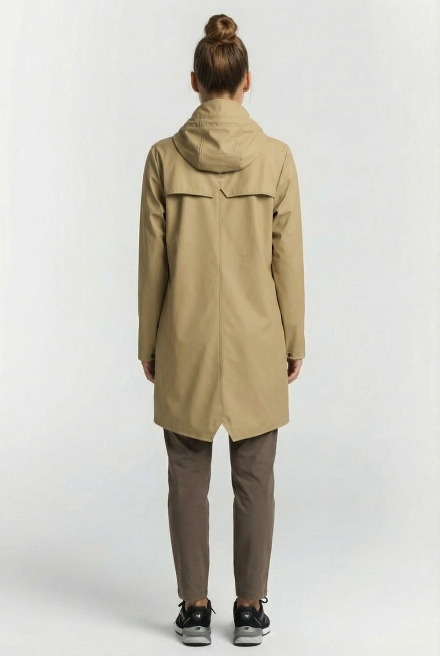 LONG JACKET W3 KHAKI UNISEX 3