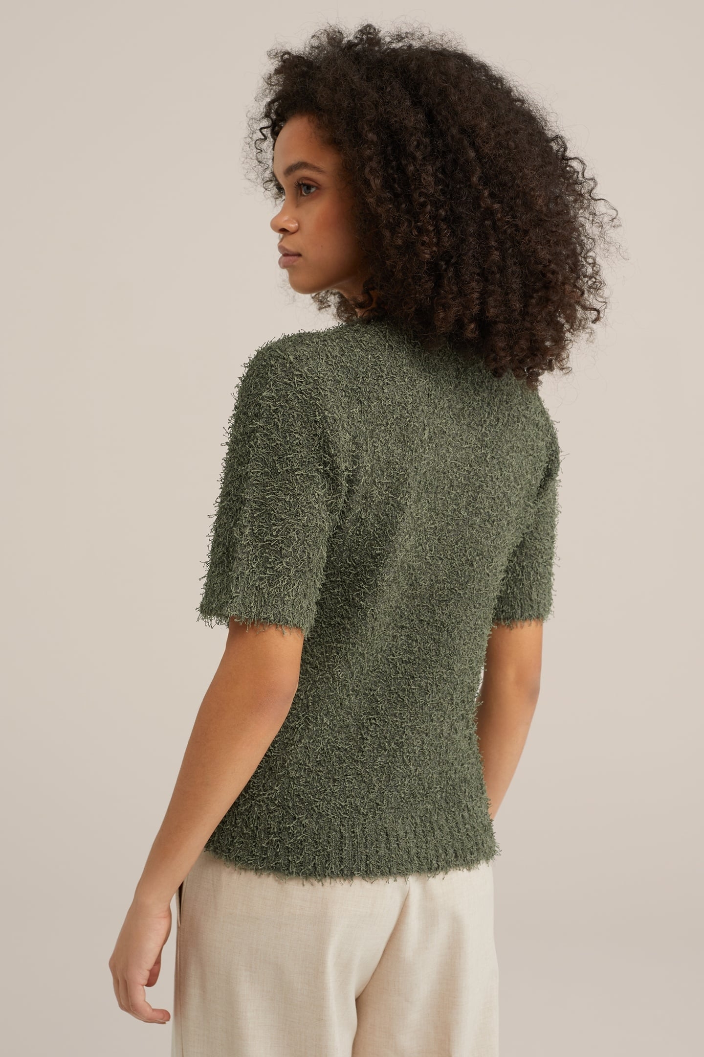 KNITTED CARDIGAN GREEN 3