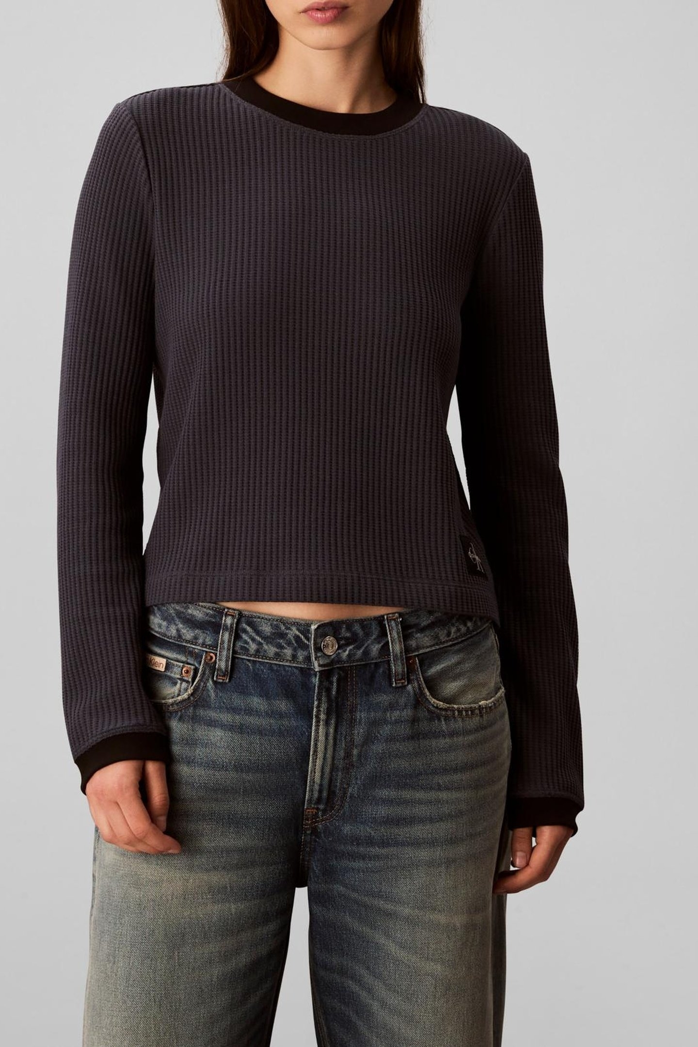 LS WAFFLE TEE INKWELL 1