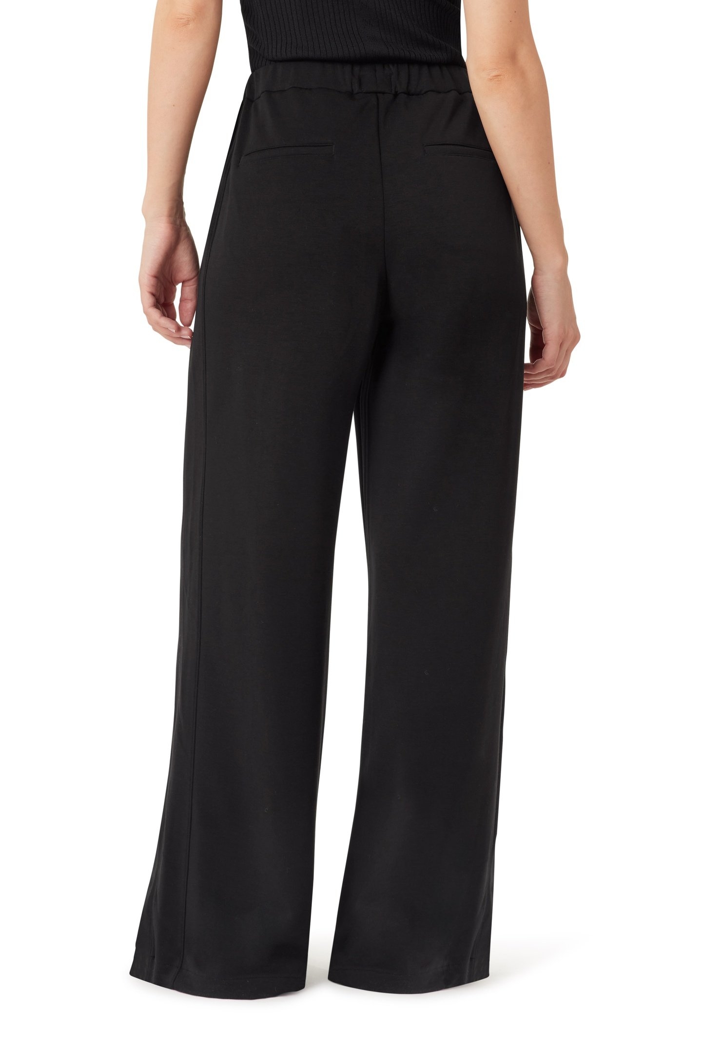 WIDE LEG PULL ON BLACK 3