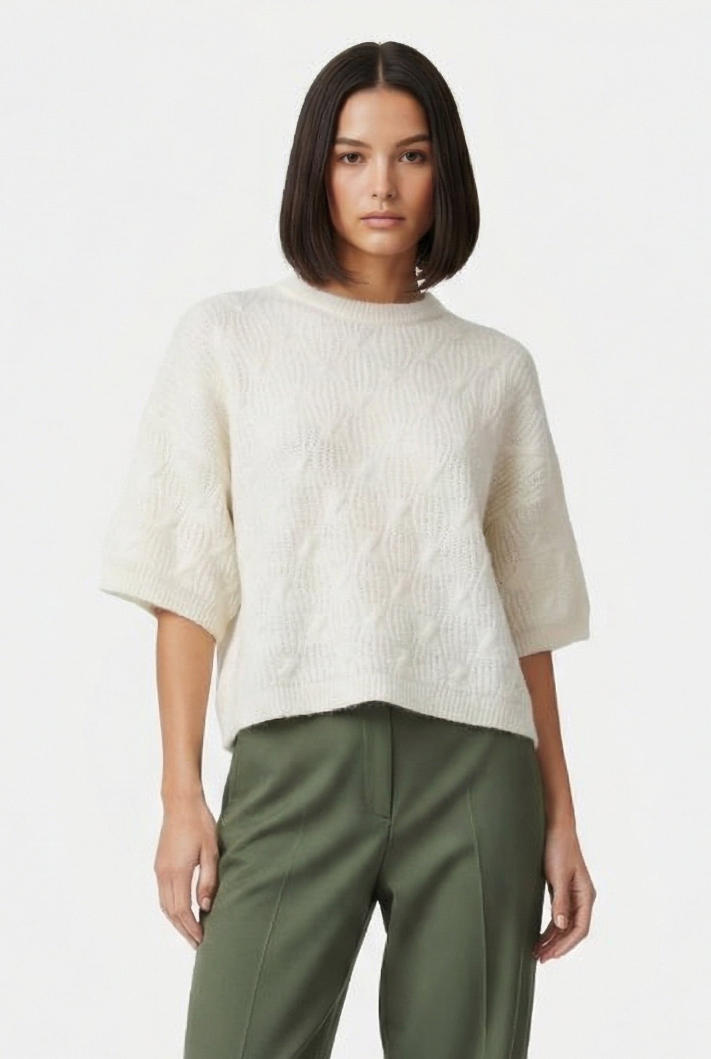 PEPPER SS SWEATER OFF WHITE 1