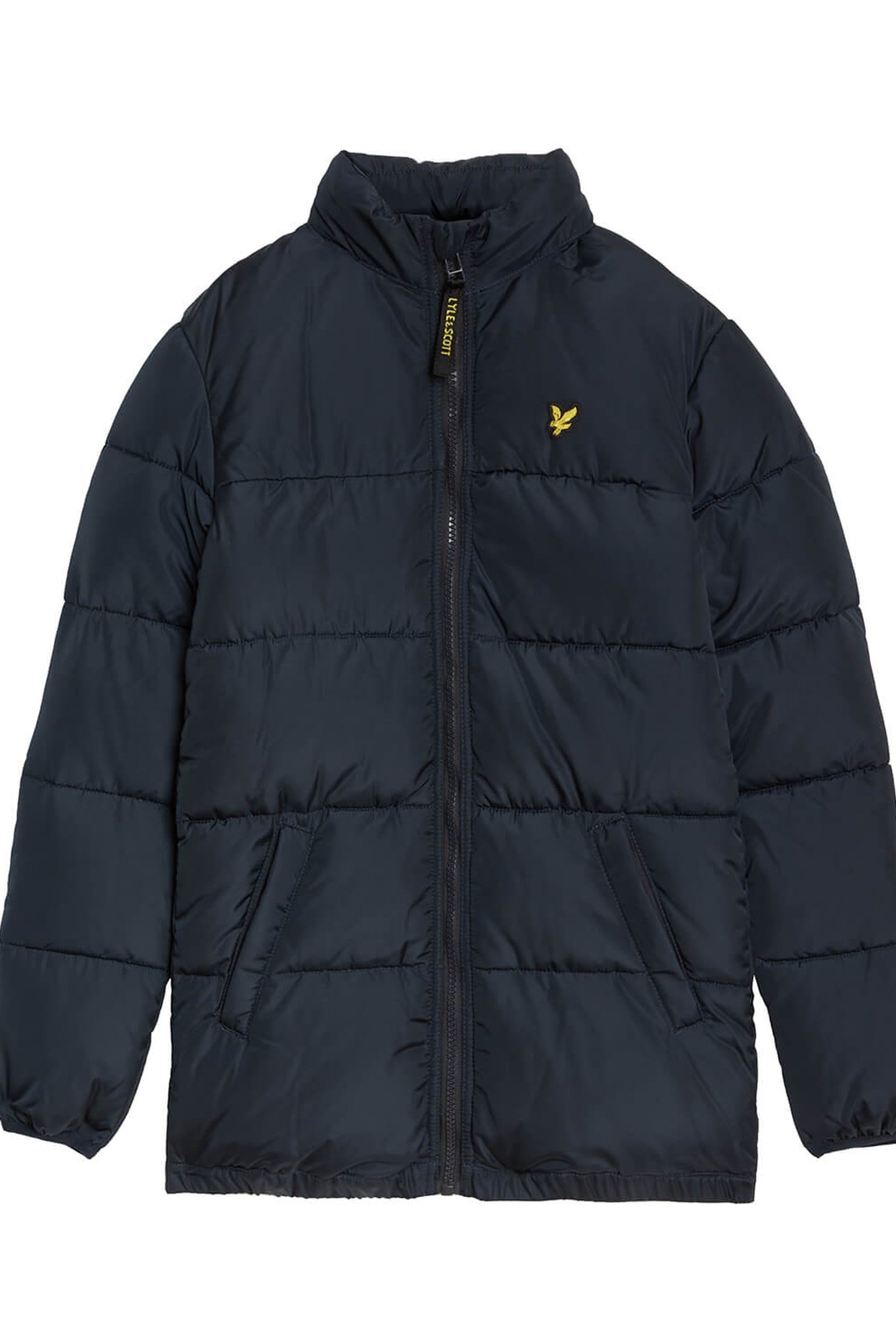QUILTED PUFFER COAT DARK NAVY 4