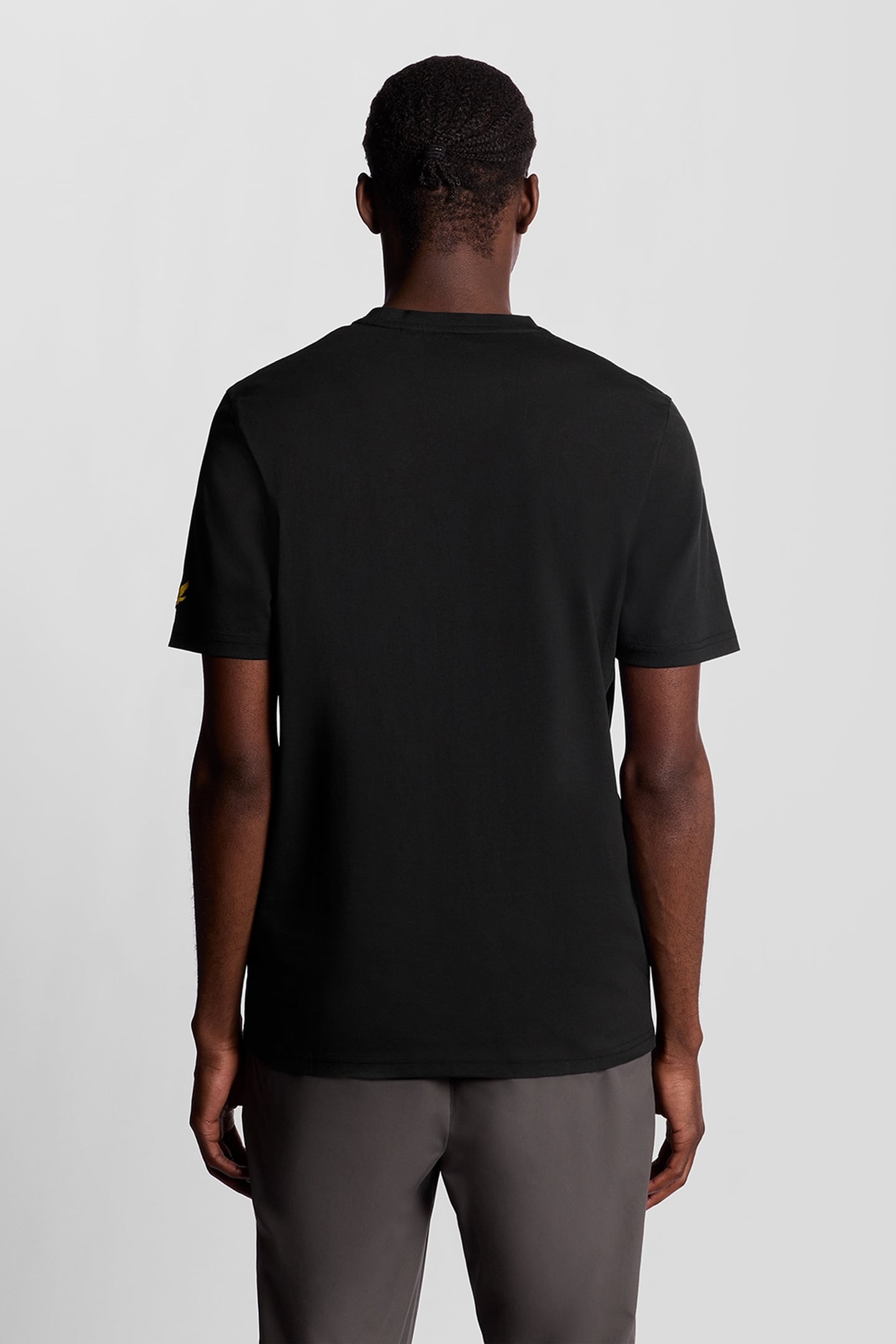 STRIPE LOGO GRAPHIC T-SHIRT JET BLACK 3