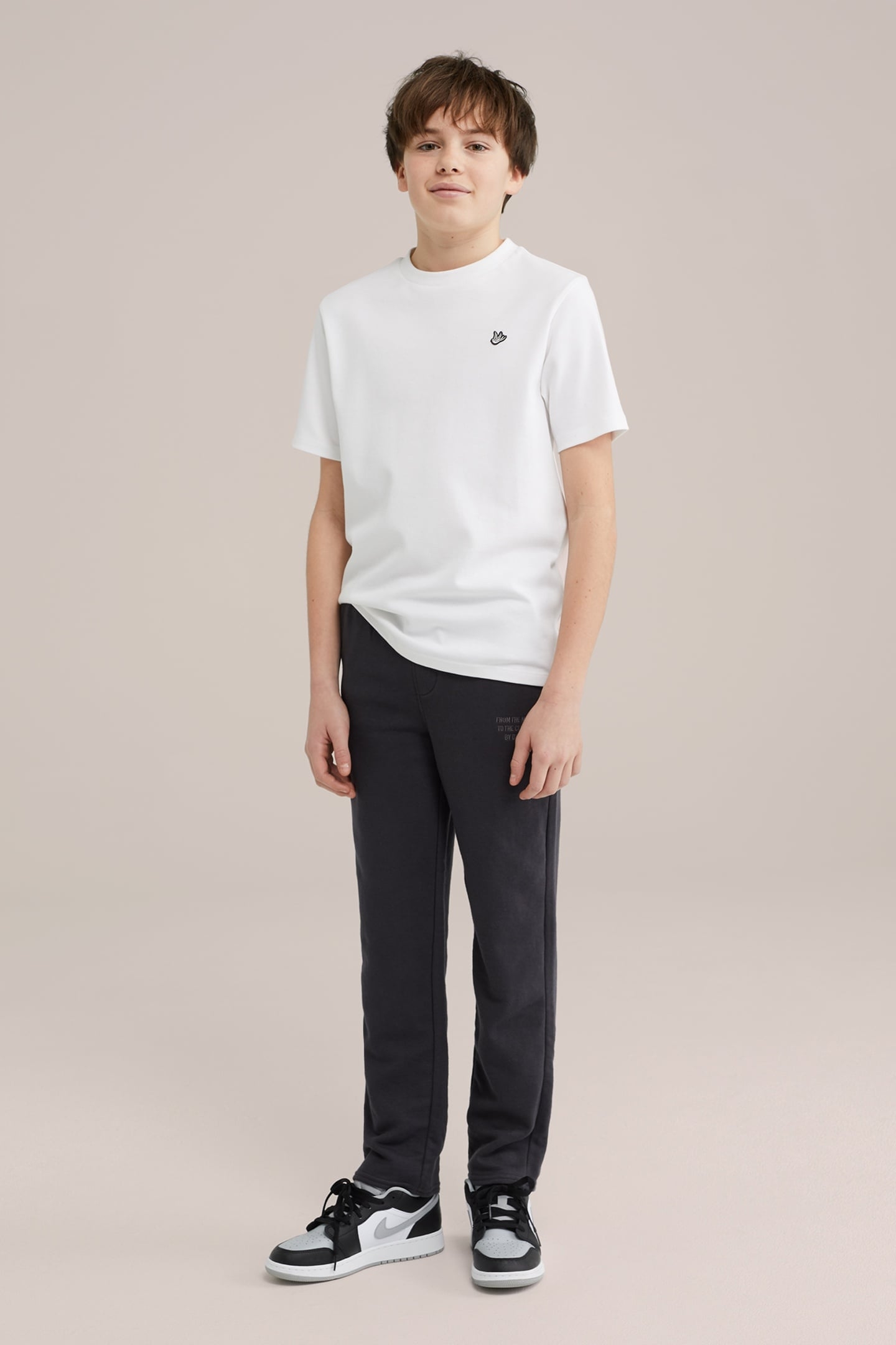 JOGGING PANTS BLENDED DARK GREY 2