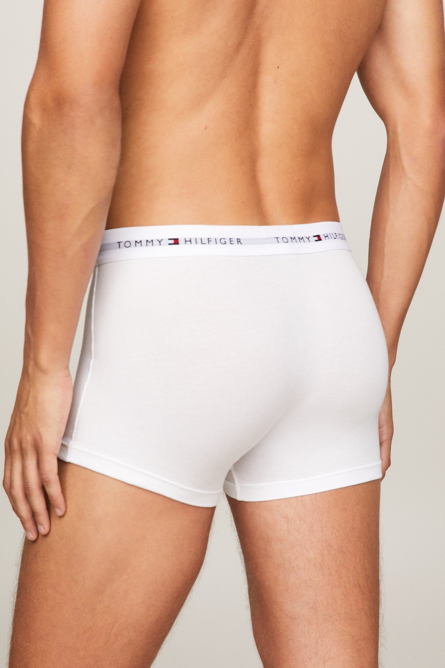 3-PACK LOGO TRUNKS GREY HEATHER/BLACK/WHITE 5