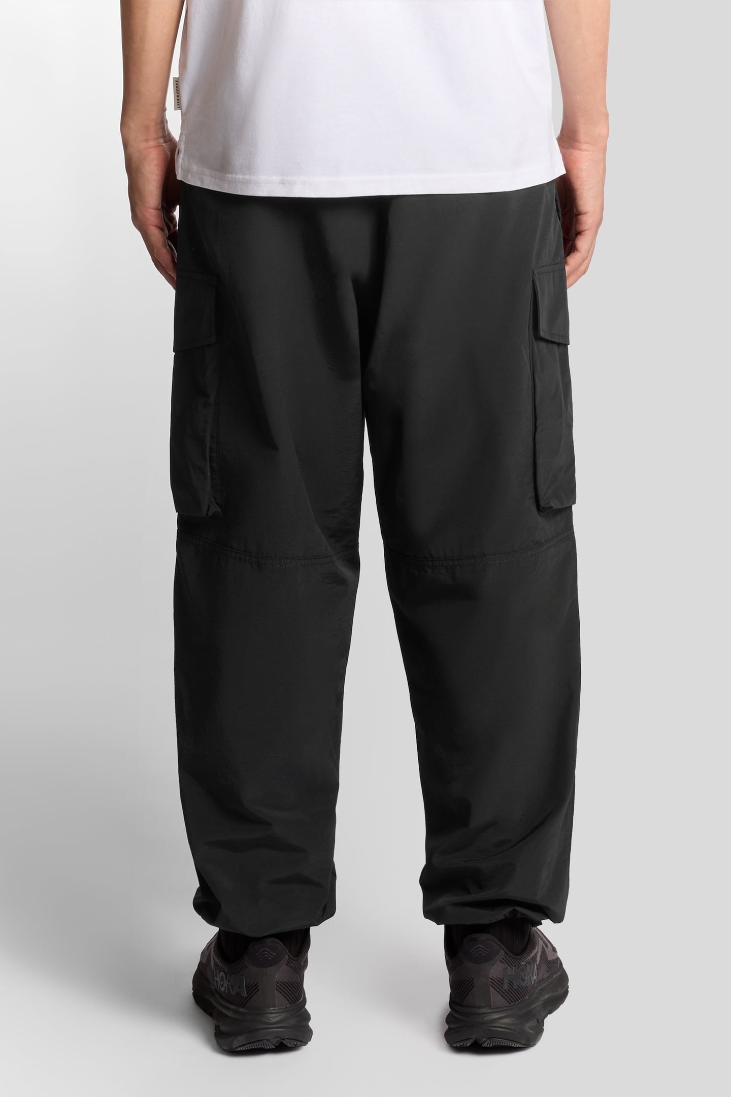 BELLOWED POCKET CARGO PANT JET BLACK 5