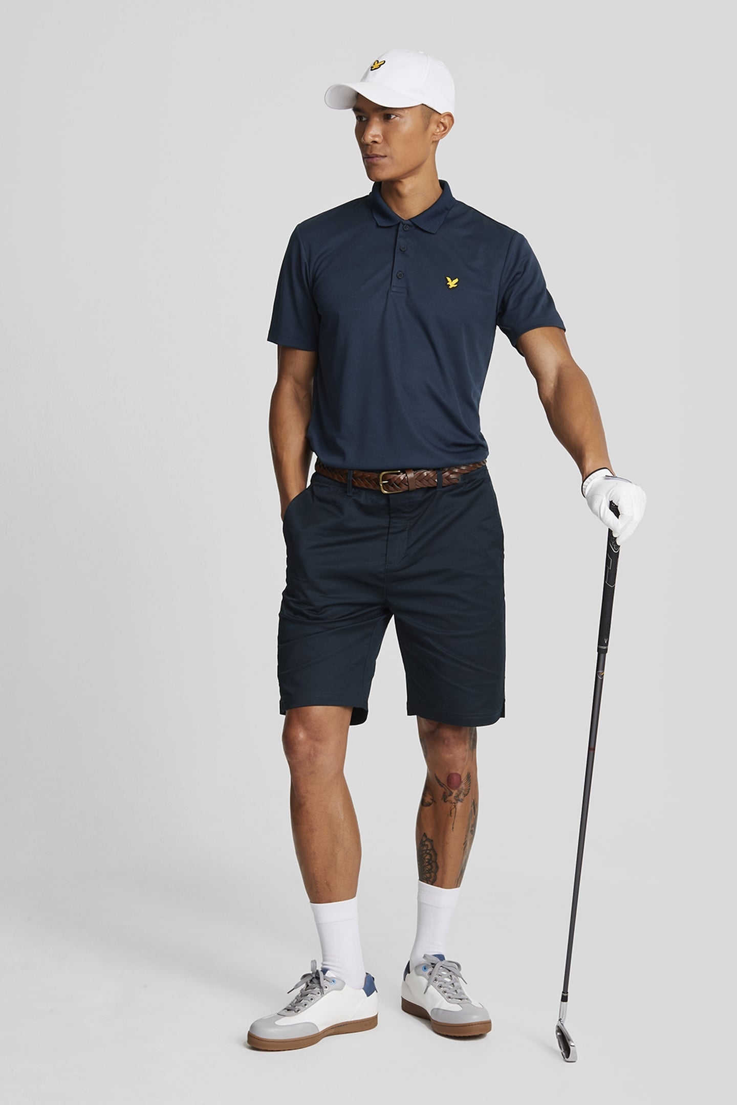 GOLF TECH POLO SHIRT DARK NAVY 2