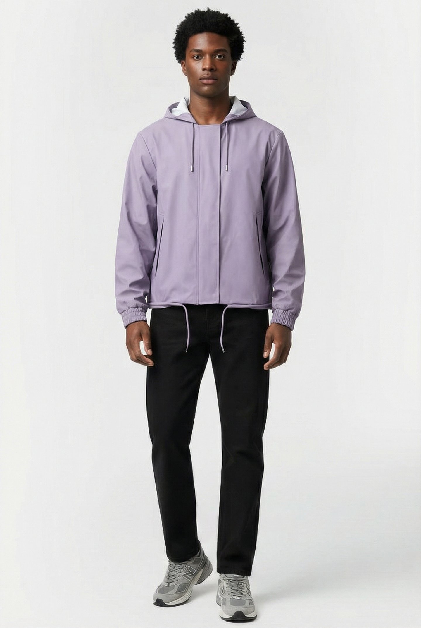 STRING W JACKET W3 DUSTY PURPLE UNISEX 5