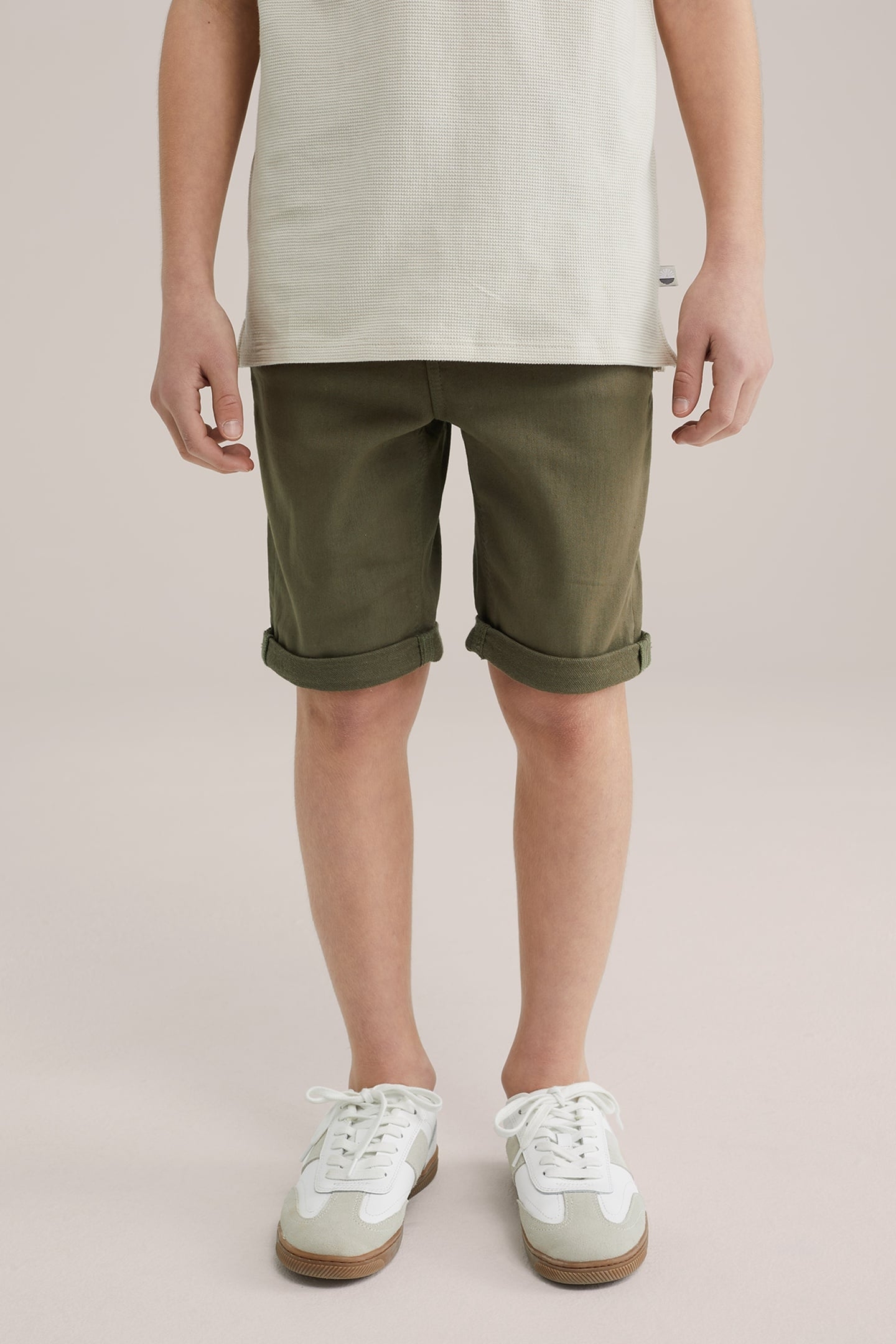 5-POCKET MID WAIST KHAKI 8