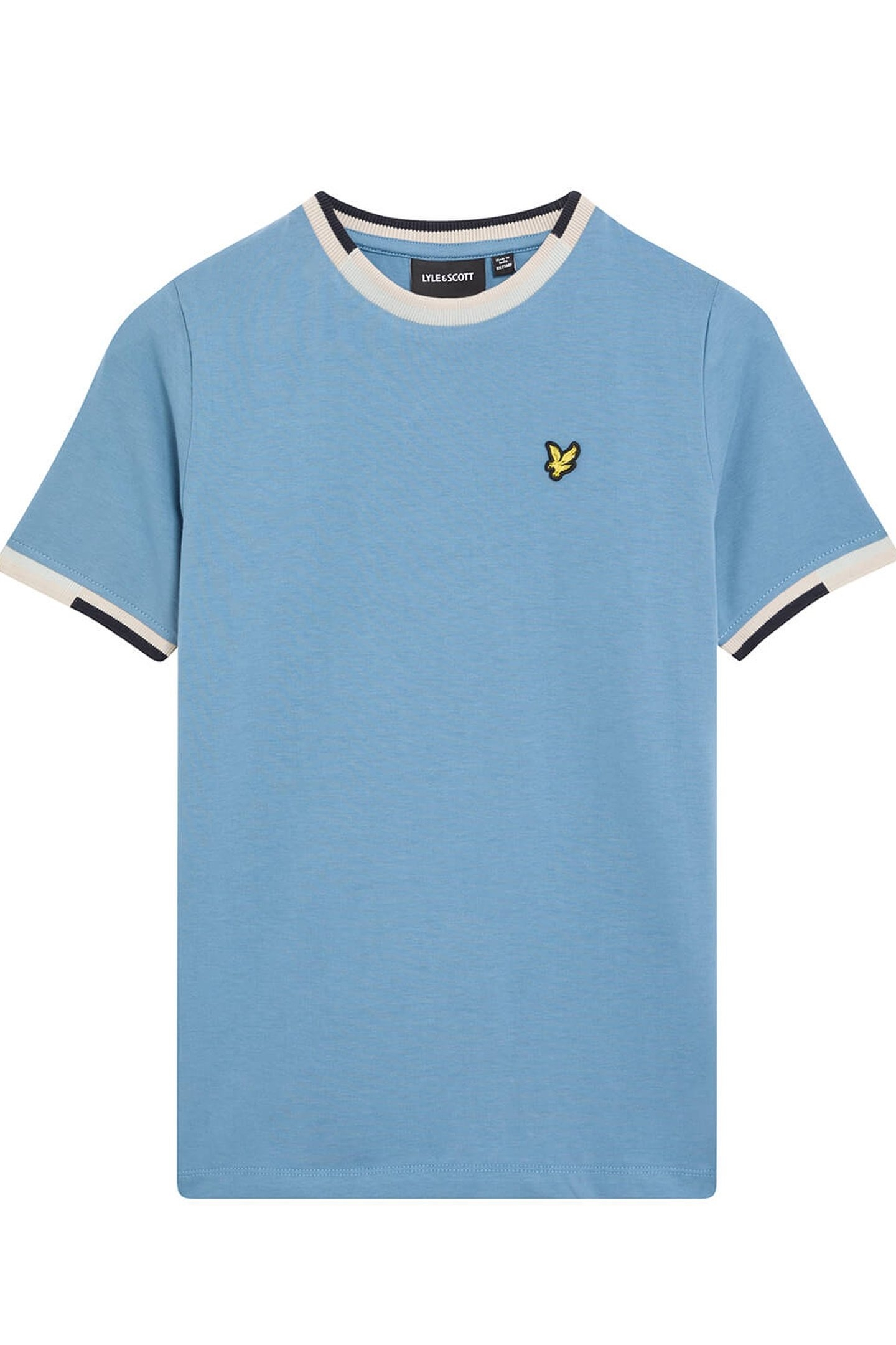 MULTI RIB T-SHIRT OCEAN SKY 1