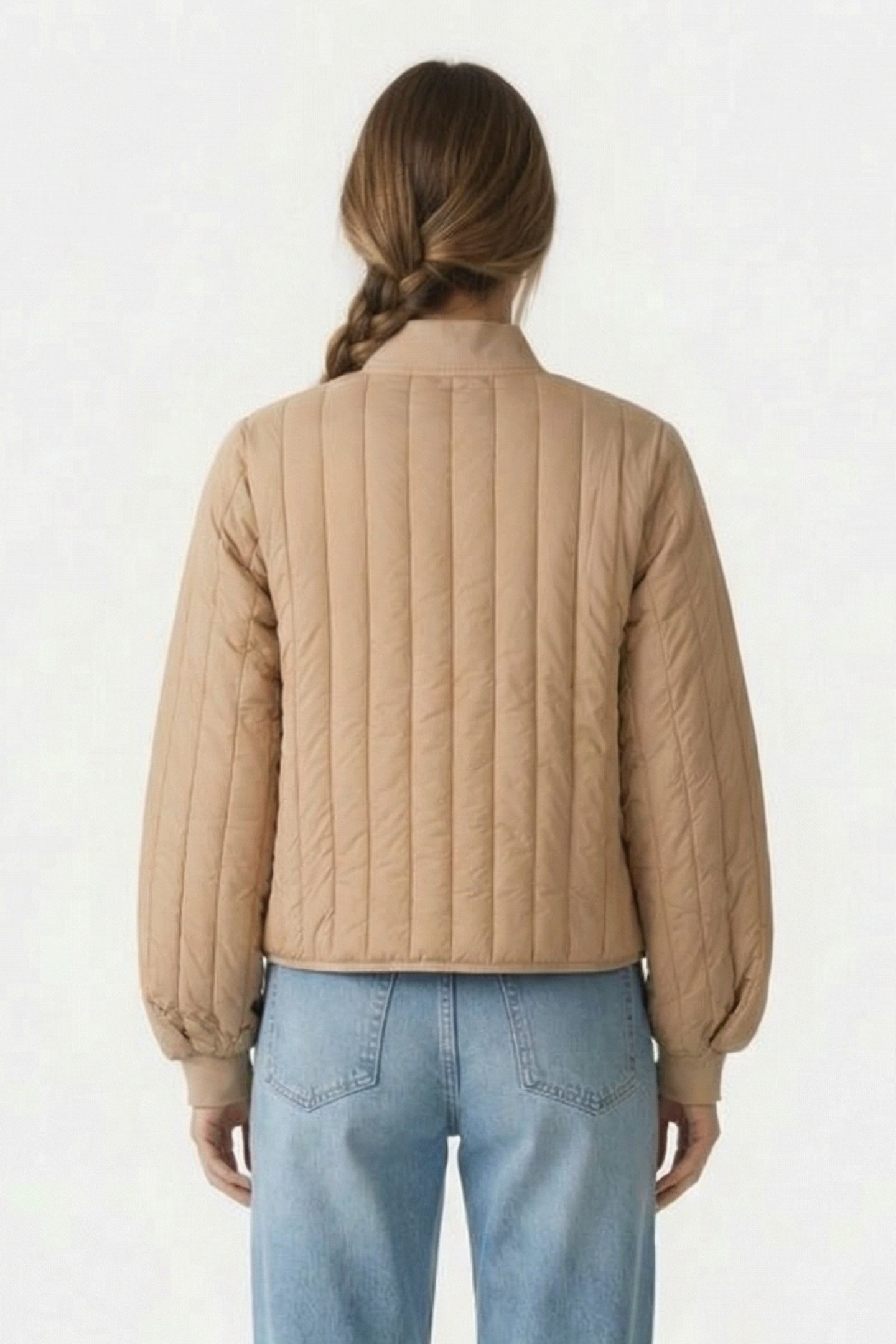 BANJA LINER BOMBER W JACKET T1 SAND UNISEX 3