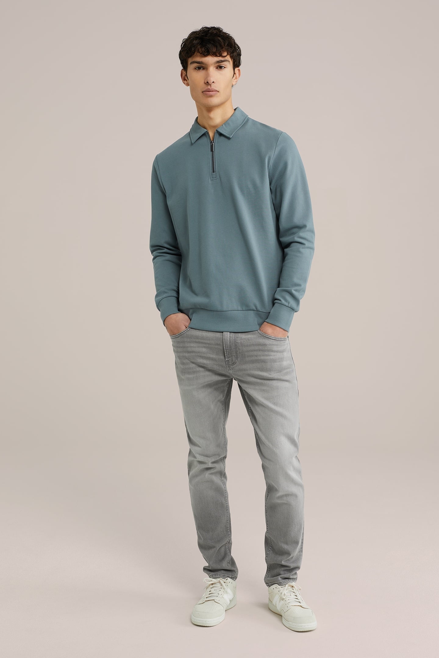 HALFWAY ZIPPER GREEN BLUE 6