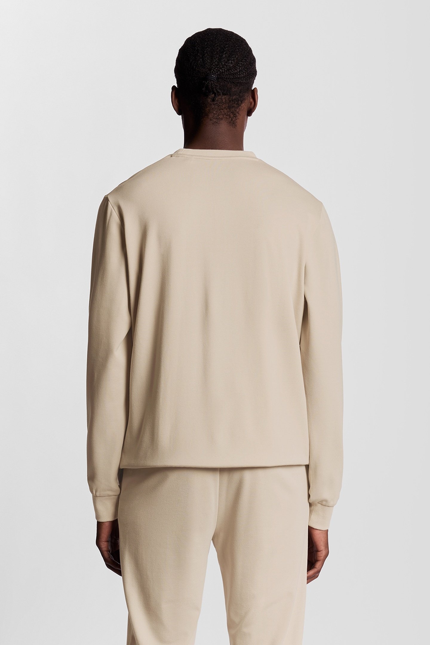 CREW NECK FLY FLEECE CHATEAU GRAY 3