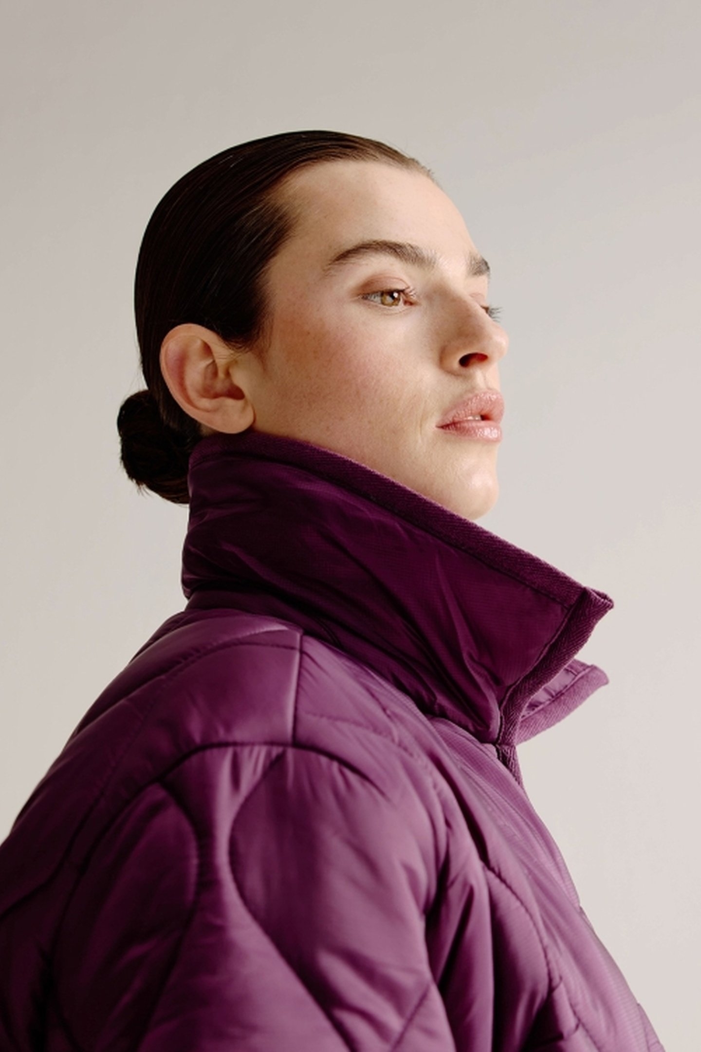 LAWRENCE COAT BORDEAUX 4