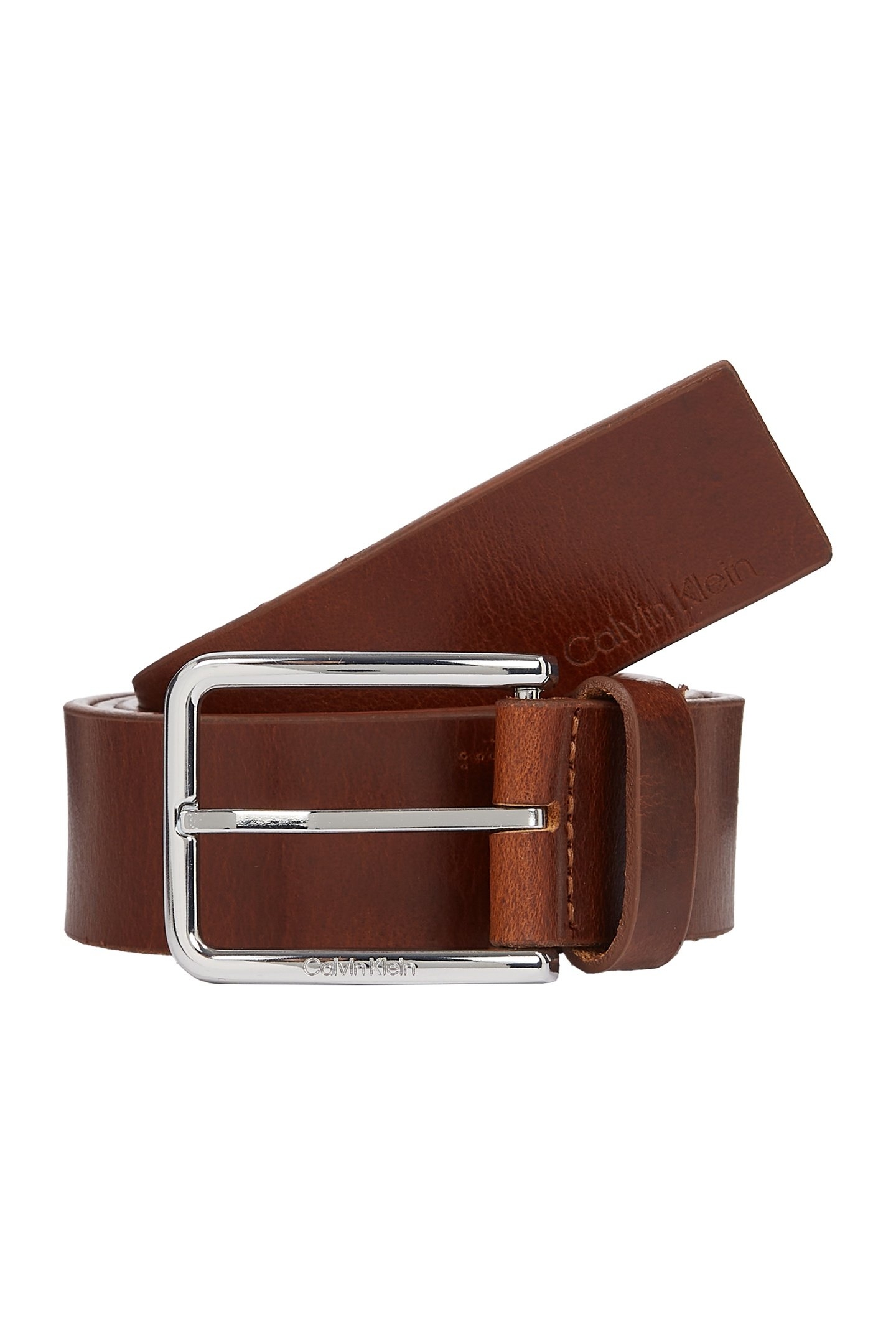 WARMTH OILED GRAIN BELT 35MM DARK TAN 1