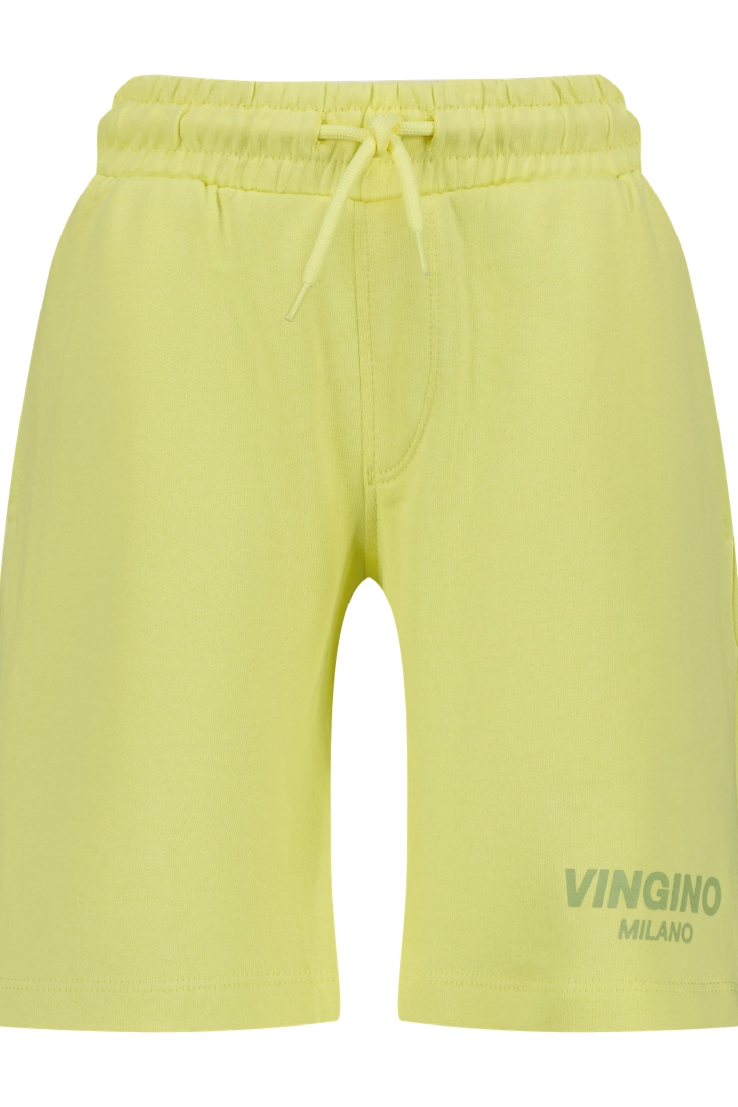 BOYS BASIC-SHORT SHORT PALE LIME YELLOW 1