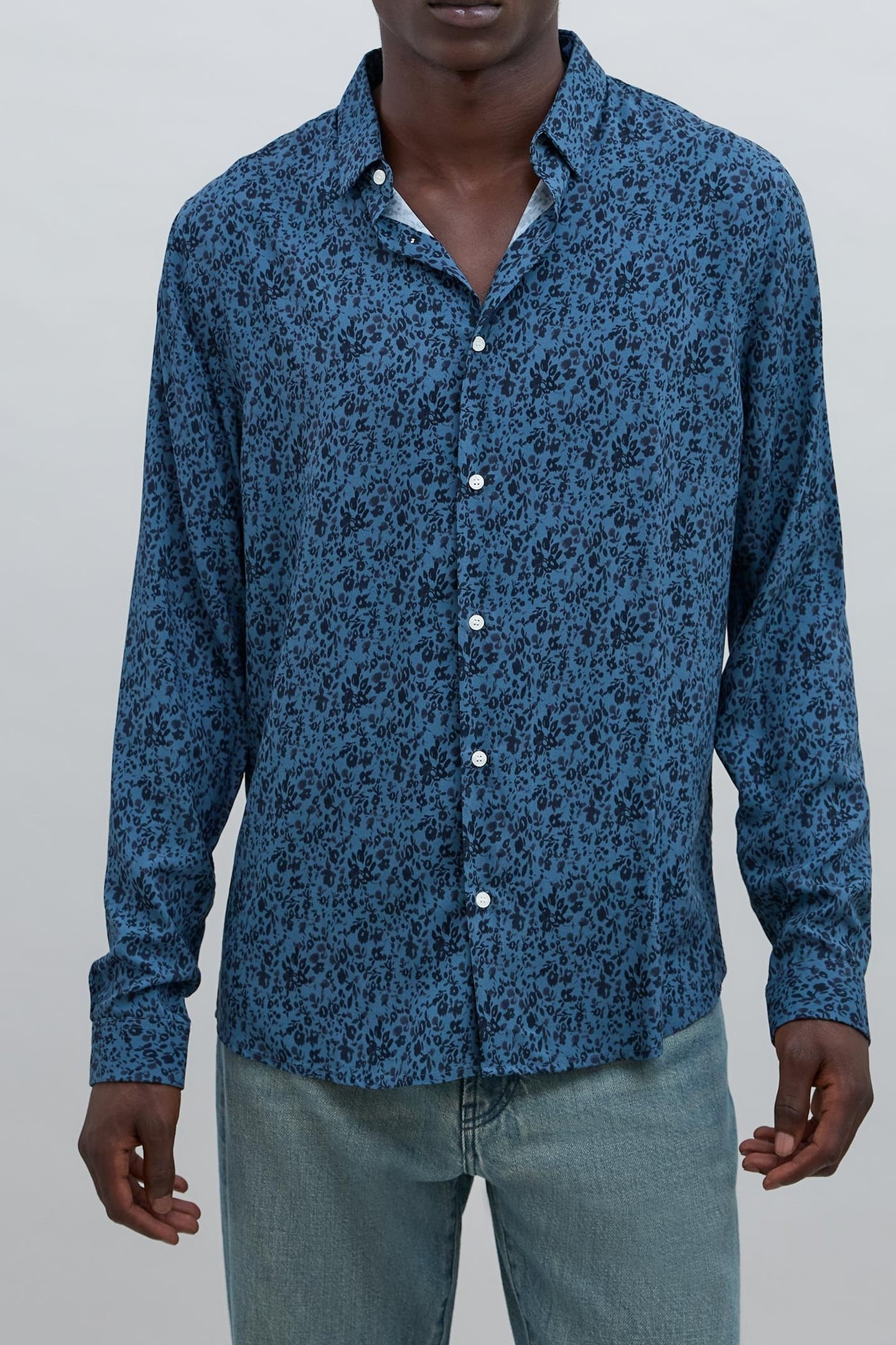 STORM LENZING™ ECOVERO™ FLOWERY SLIM SHIRT 3