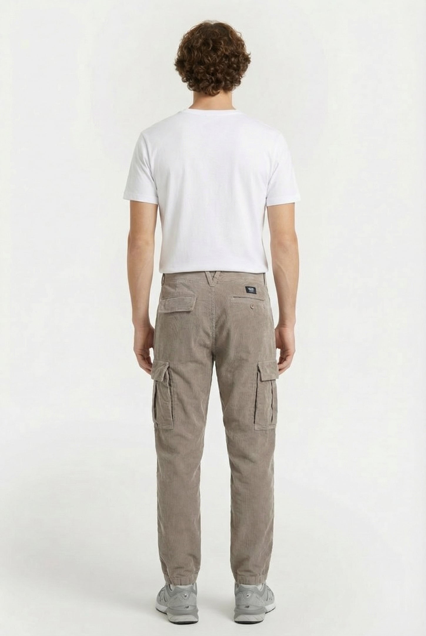 SERVICE CARGO CORD LOOSE TAPERED PANT DESERT TAUPE 2