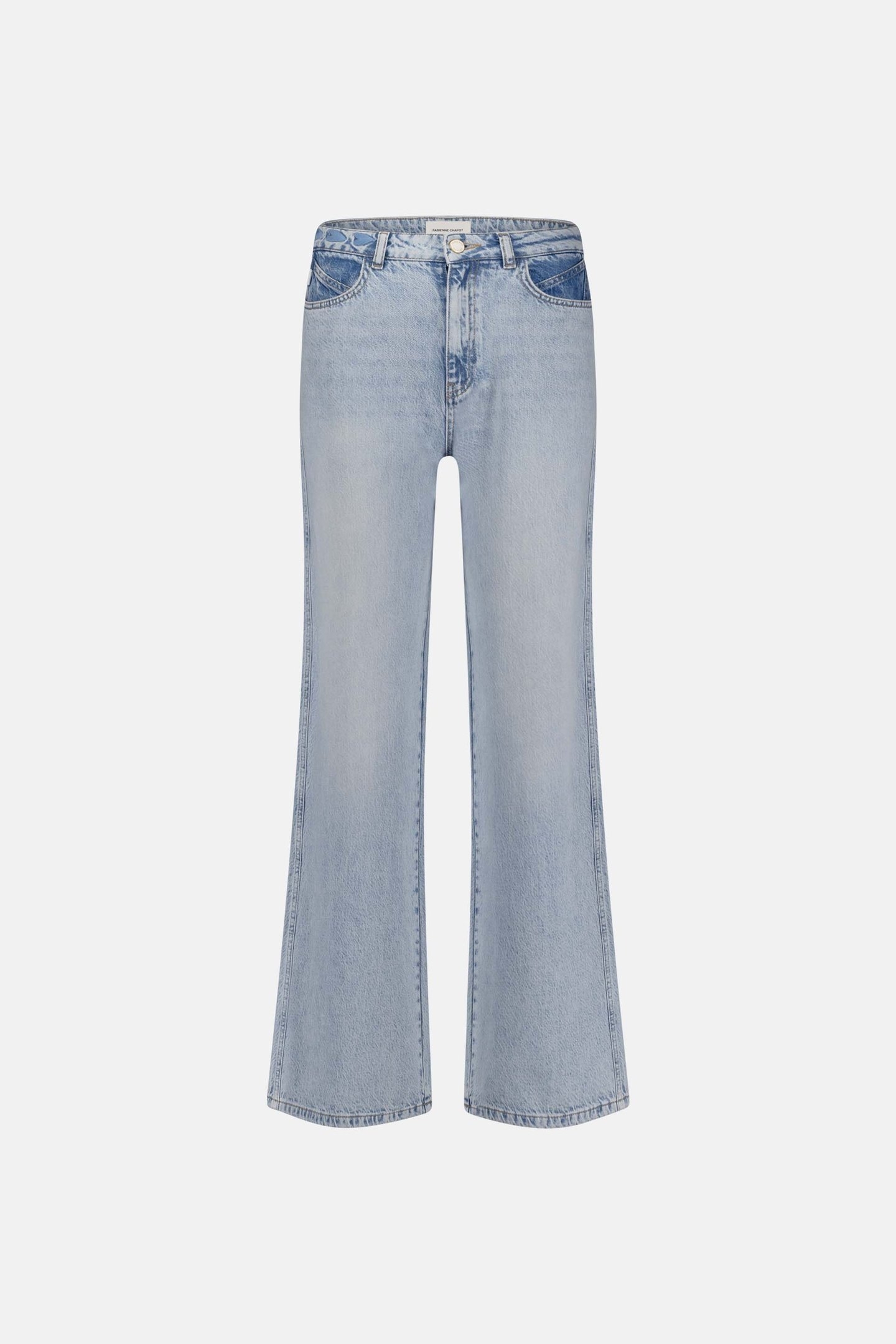 ALEX WIDE LEG JEANS FADED LIGHT BLUE 4