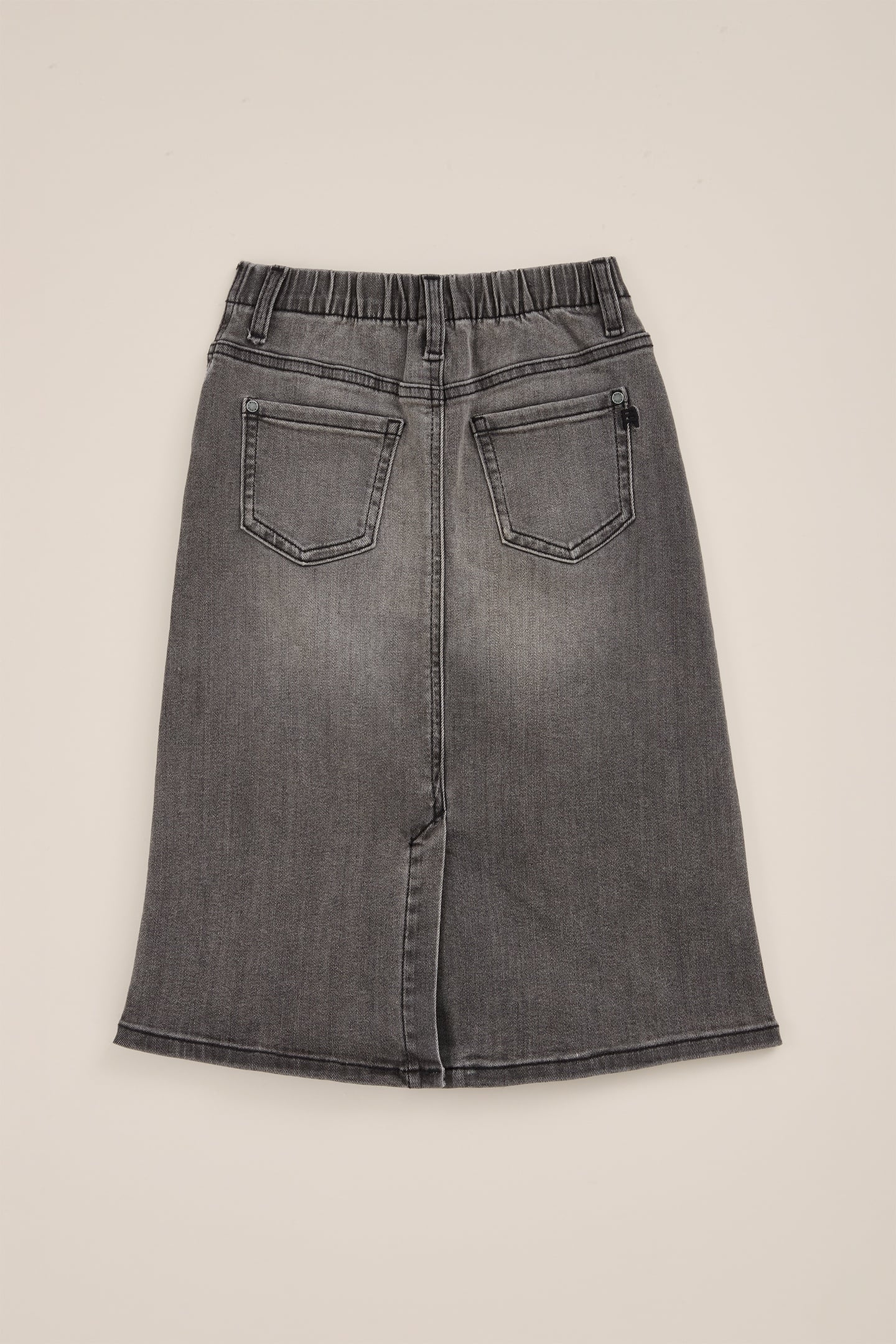 SKIRT MEDIUM LENGTH BLENDED DARK GREY 7