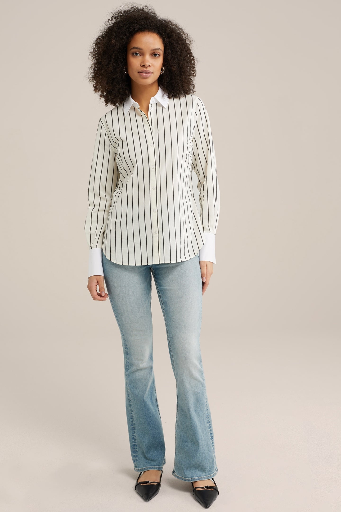 5-POCKET HIGH WAIST BRIGHT BLUE 2