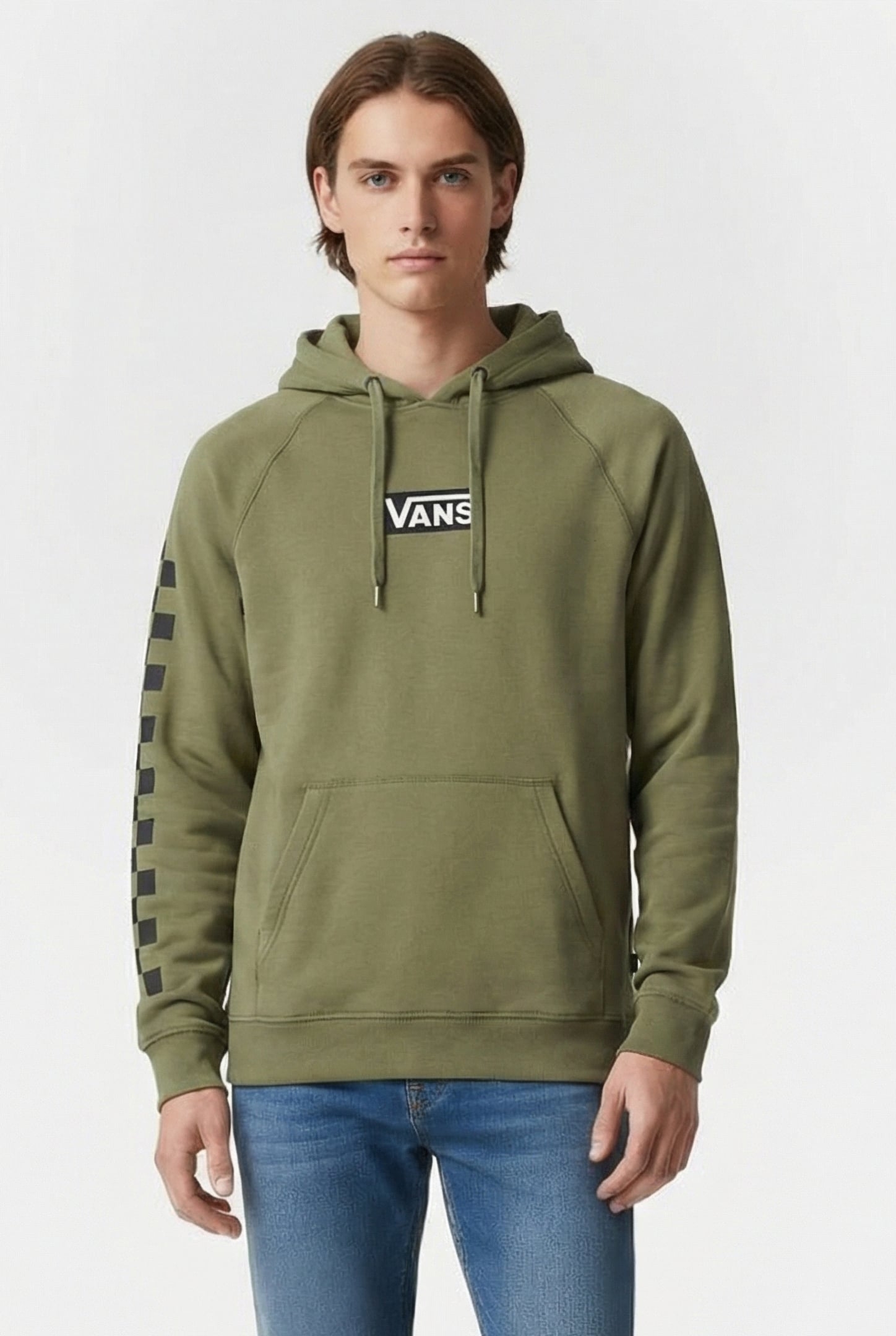 VANS BOXED PULLOVER LODEN GREEN 1