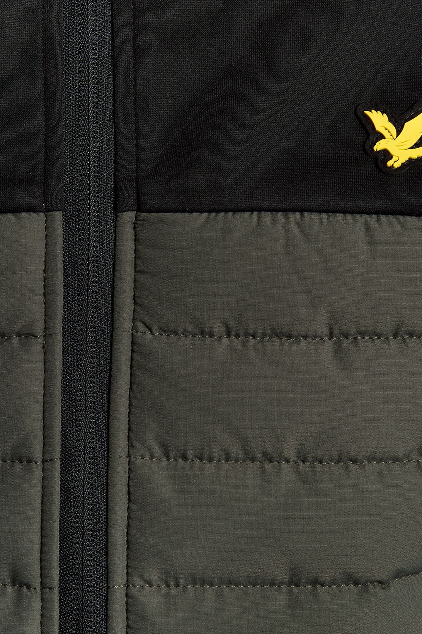 SPORTS FLEECE HYBRID JACKET JET BLACK/GRANITE 6