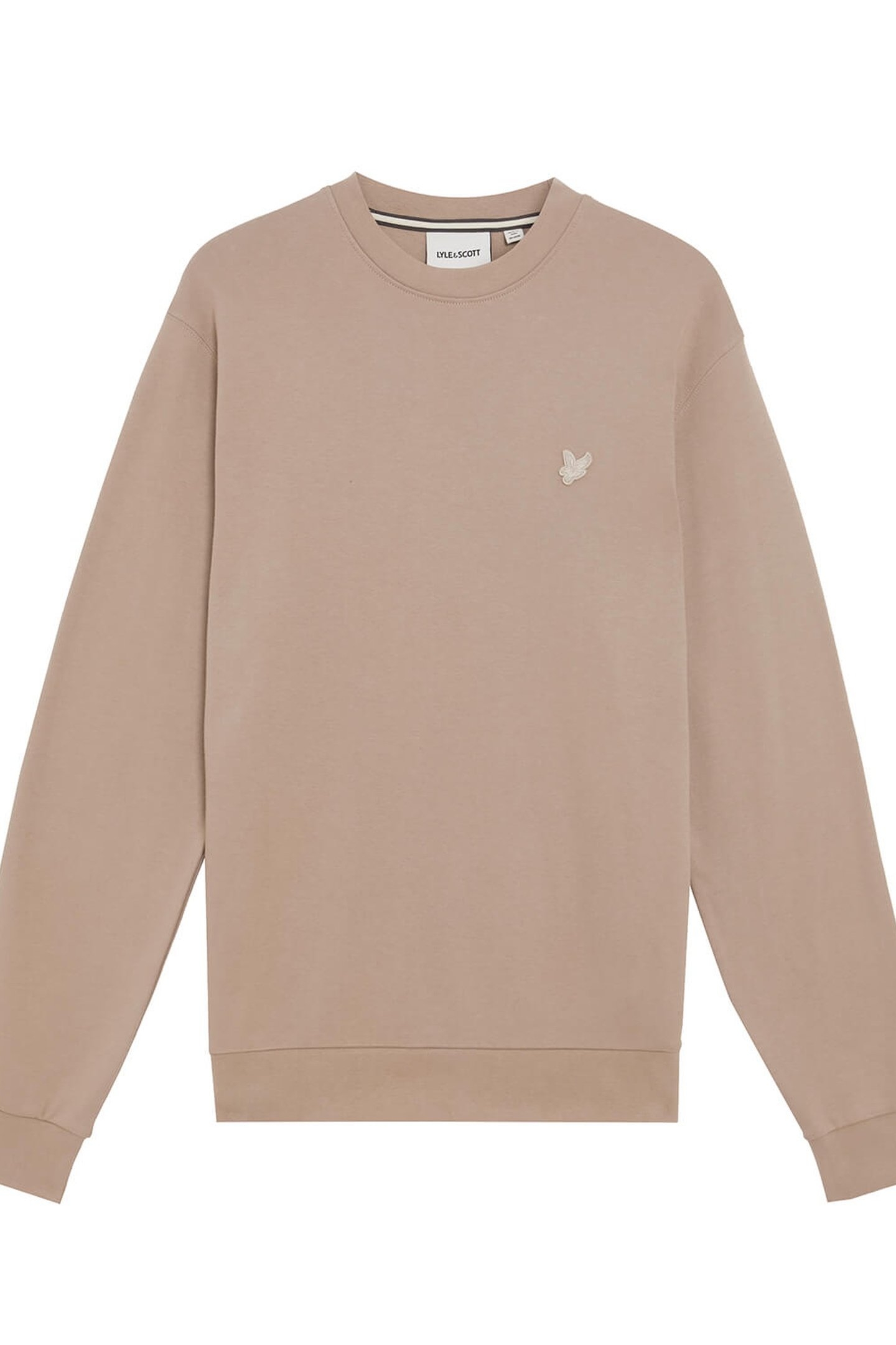 INTERLOCK CREW NECK SWEATSHIRT COBBLESTONE 4