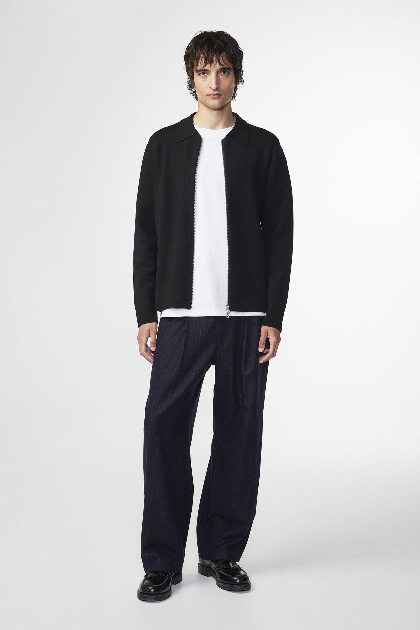 HARALD FULL ZIP 6530 BLACK 1