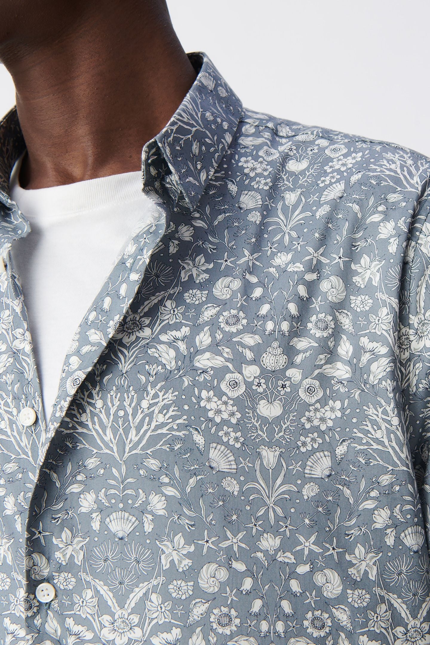 STORM SHELL LIBERTY FABRIC SLIM SHIRT 7