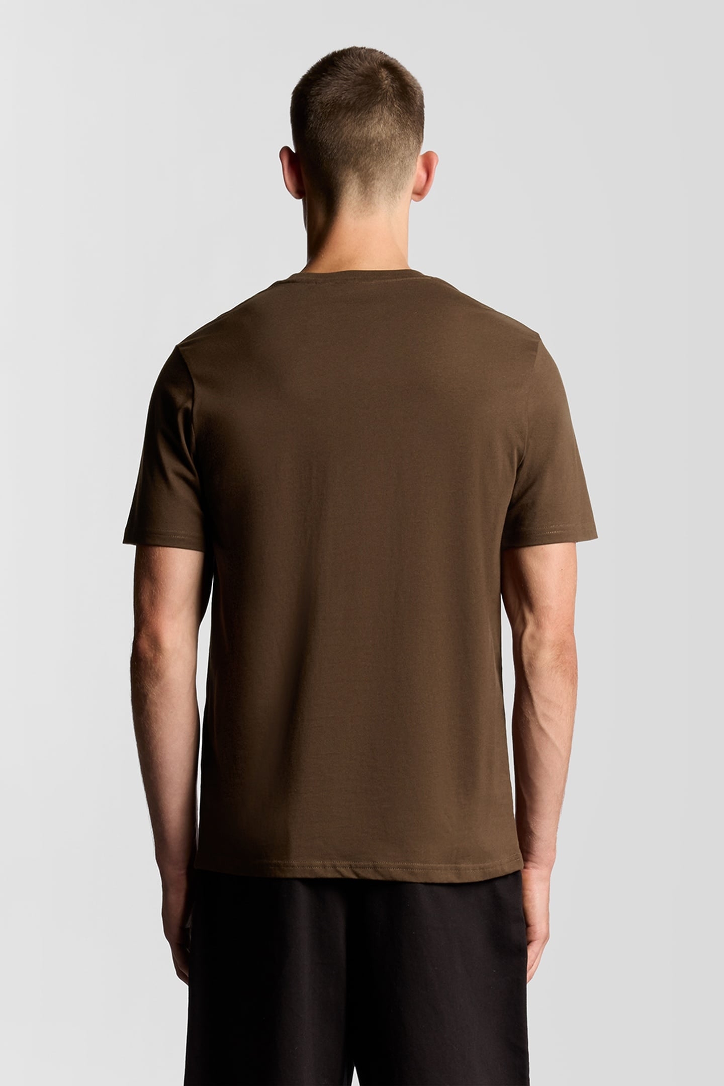 PLAIN T-SHIRT DEEP SEPIA 6