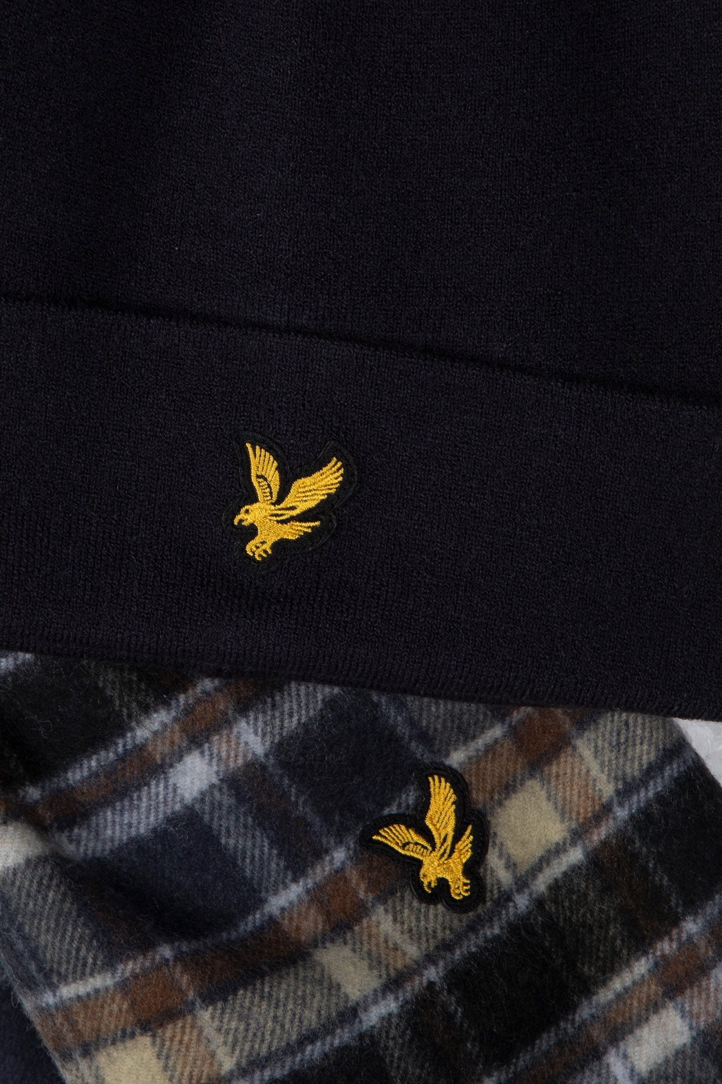 LAMBSWOOL BLEND SCARF AND BEANIE SET BLUE NIGHT 3